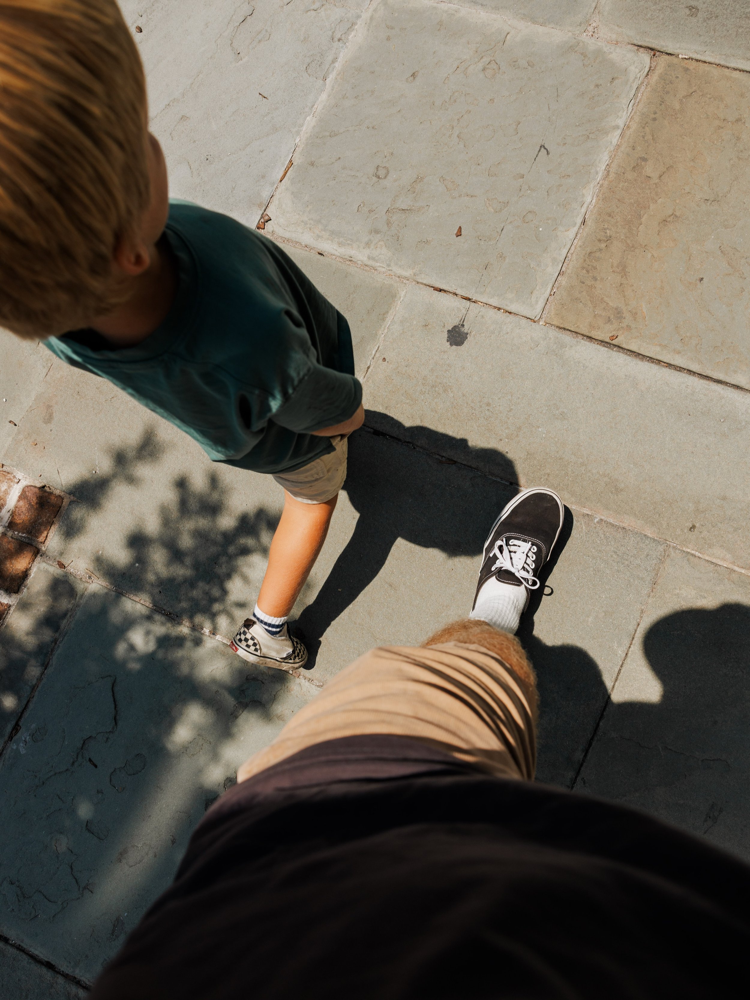 I pray you never get too cool to walk down the sidewalk with me.

Some photos from our Charleston trip a few months back.