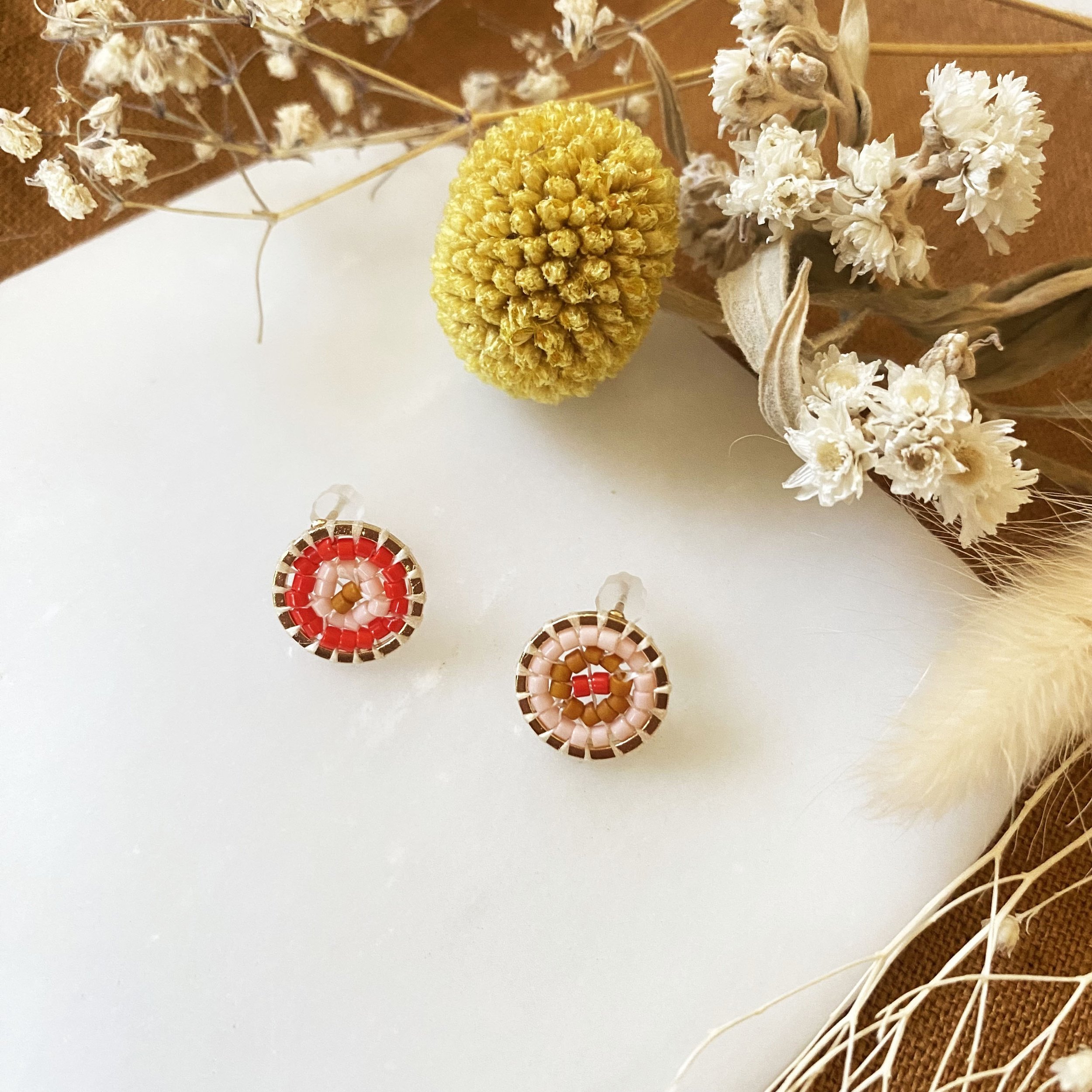 Asymmetry Stud Earrings- Small