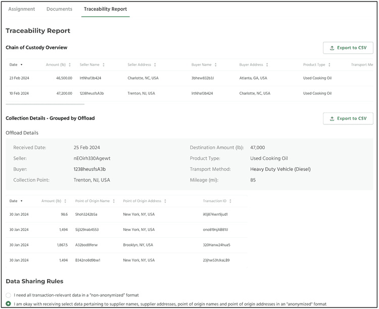 EPA Recordkeeping — Veriflux