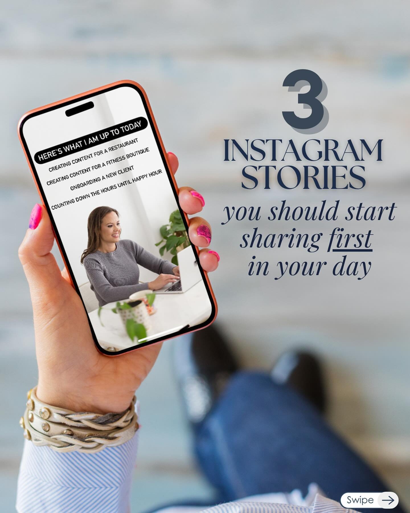 This is the IG story strategy you&rsquo;ve been looking for!
Make sure to SAVE this post because you&rsquo;ll definitely want to refer back to it when creating the best Stories on Instagram!📥

Have you noticed that after your first few stories are p