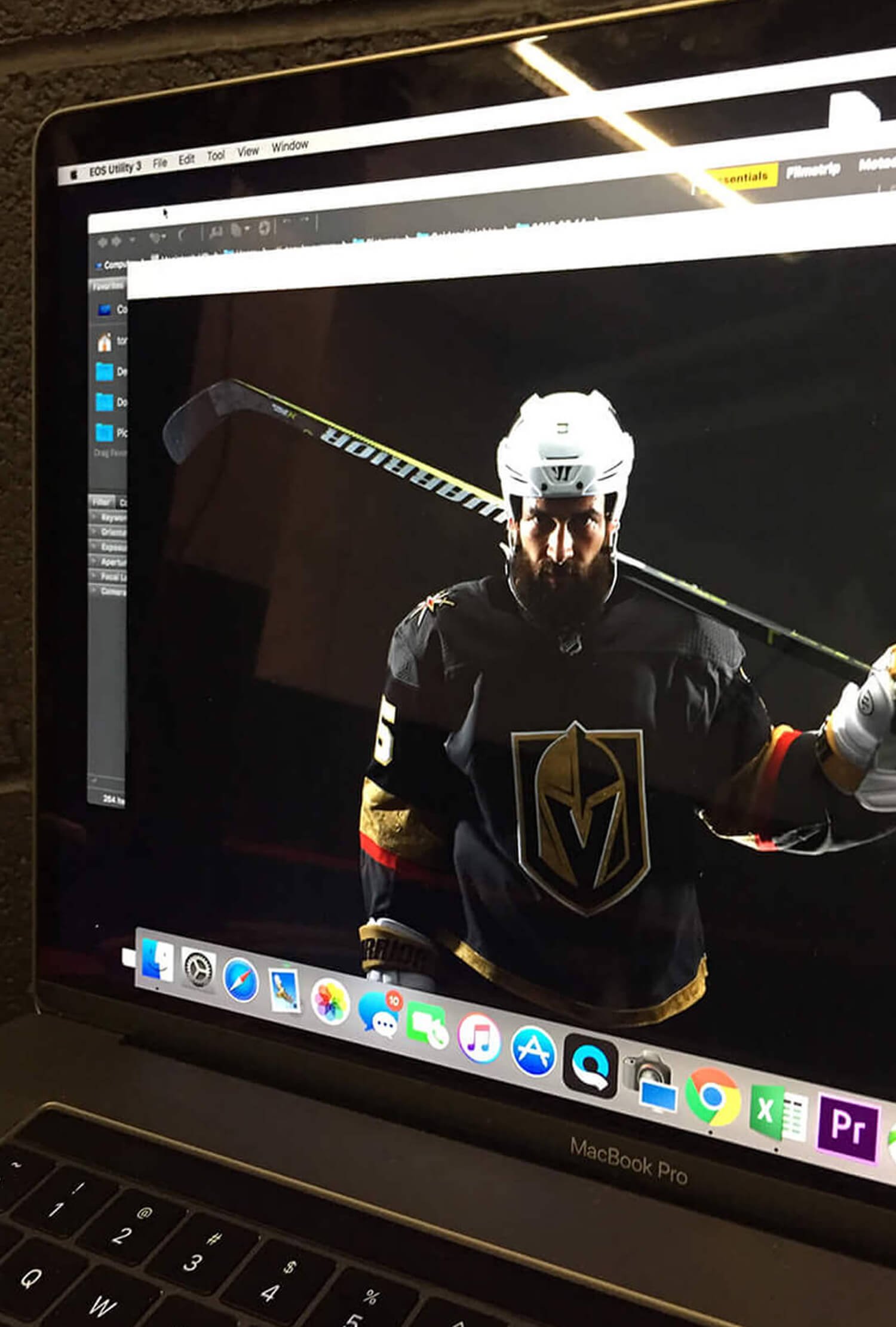I provided art direction in the development of the Golden Knights' original visual tone — a brand look that balanced grit with refinement, much like the city itself. Alongside that look and feel, we also created the Vegas Born tagline — a sentim