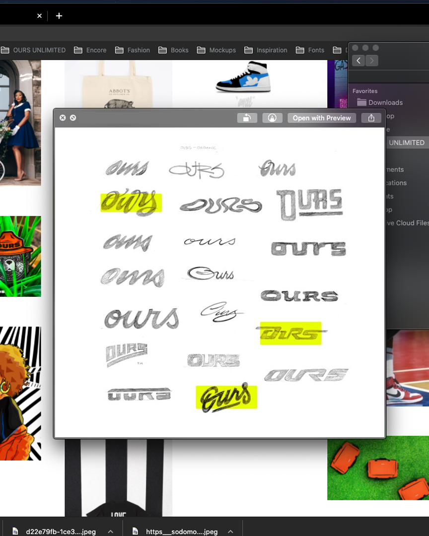  Our creative process serves as a constant reminder of the importance of creating simply for the sake of expression.  Some pieces never make it to the public eye, and that’s part of the beauty. Creation that exists because it’s meant to. 