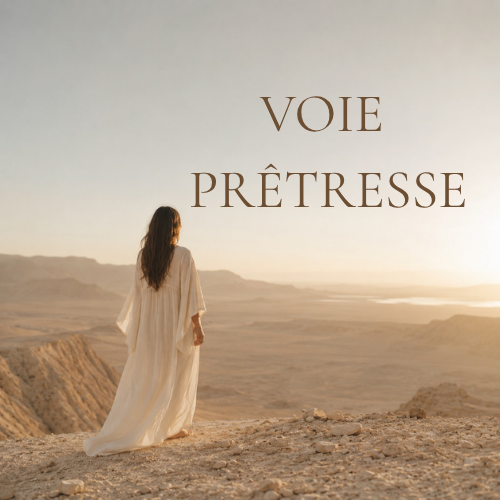 Prêtresse tisseuse du vivant