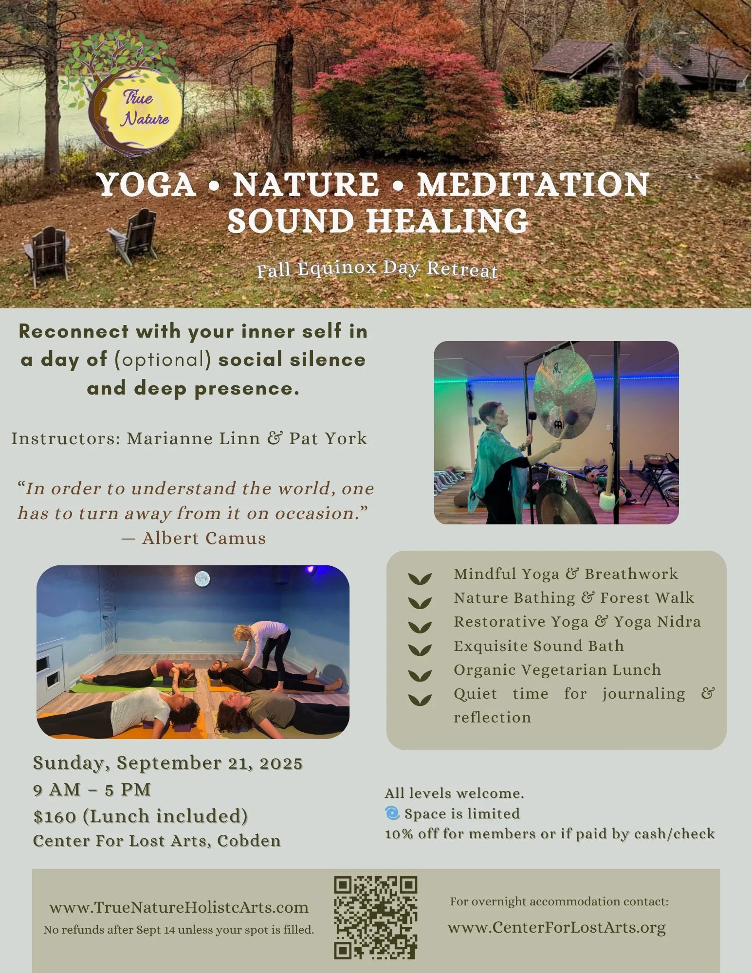 YOGA, NATURE & SOUND RETREAT