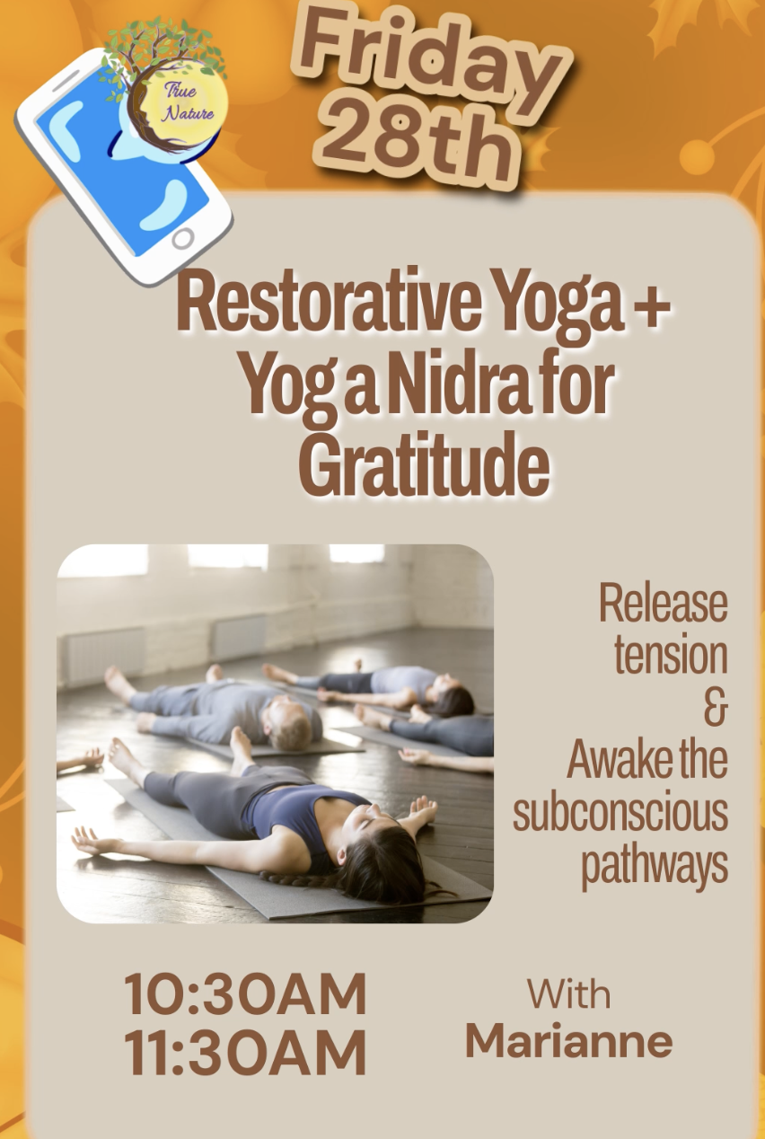 Restorative Yoga + Yoga Nidra for Gratitude