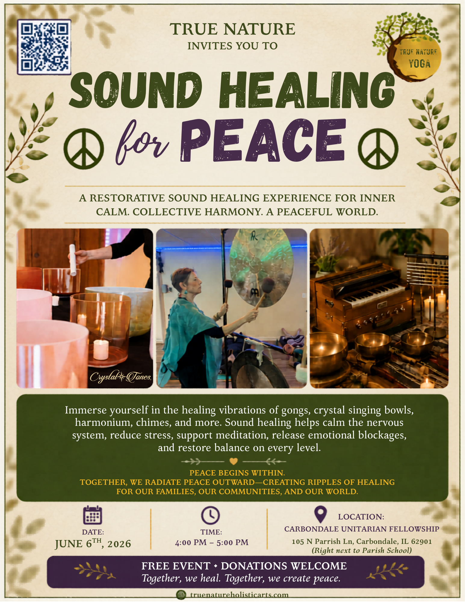 Sound Healing for Peace 
