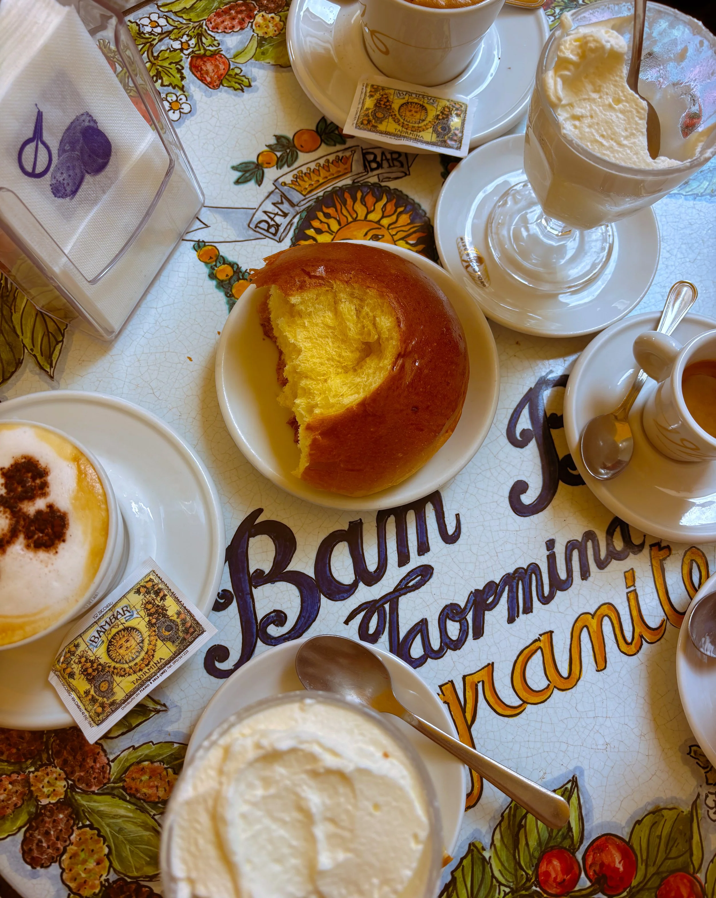 Bam Bar, Taormina, Sicily