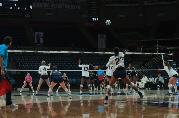 Volleyball: Huskies continue their Big East win streak&nbsp;