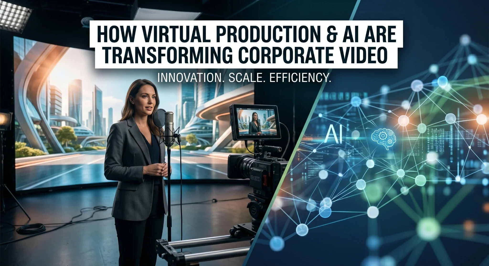 How Virtual Production and AI Are Transforming Corporate Video