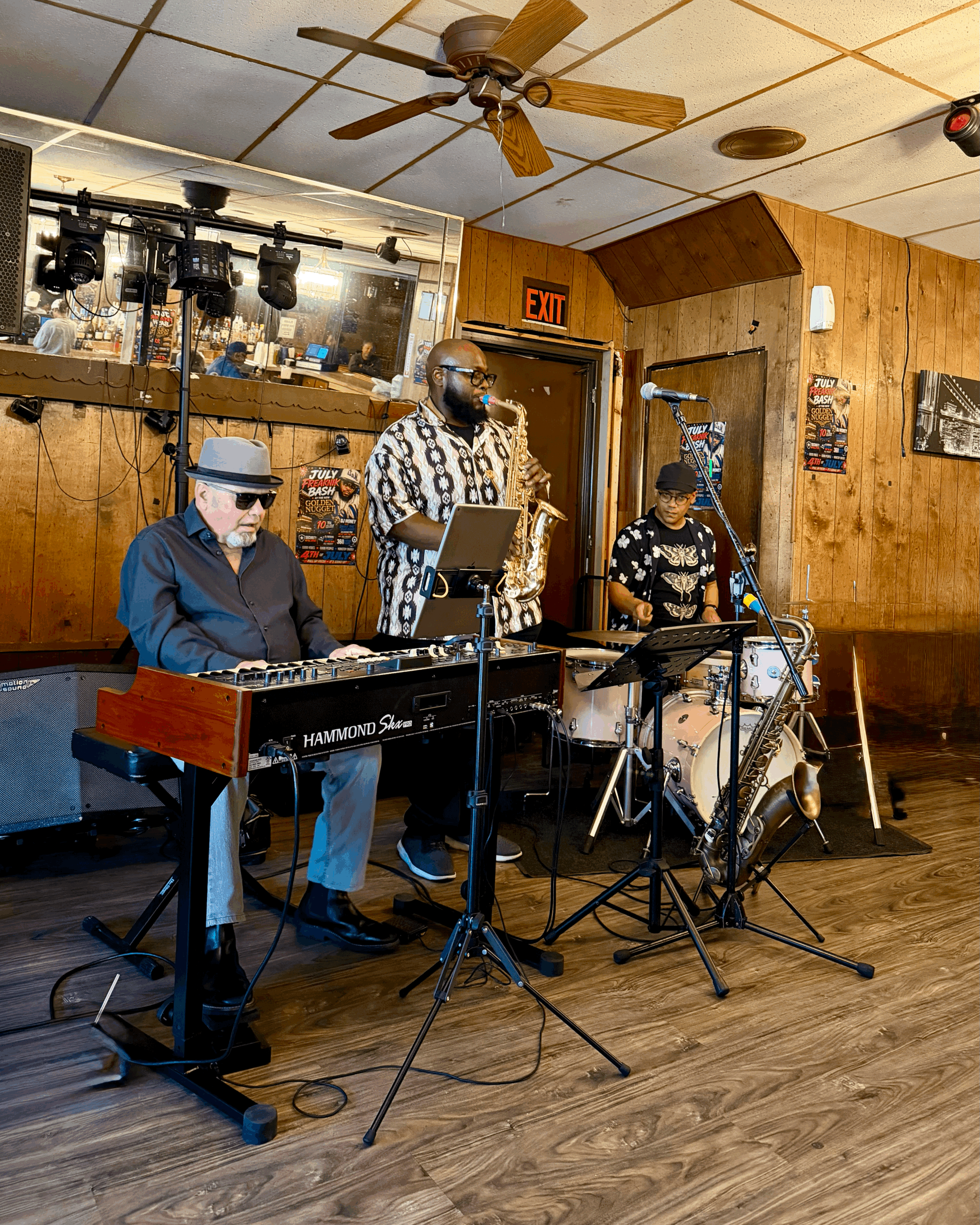 Jay Sharptet at Jazzboline Jazz Brunch