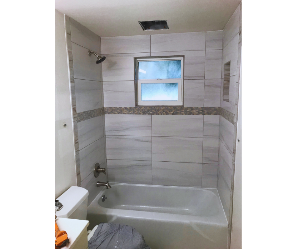 Remodeled bathroom in Bradenton, FL