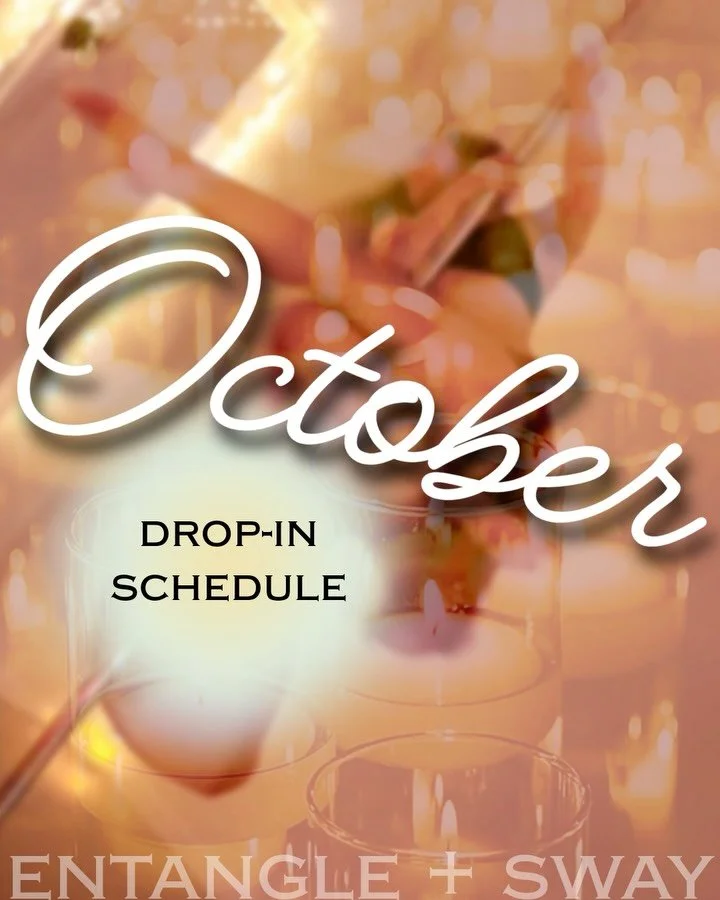 🍂🎃Check out our drop-ins this month!