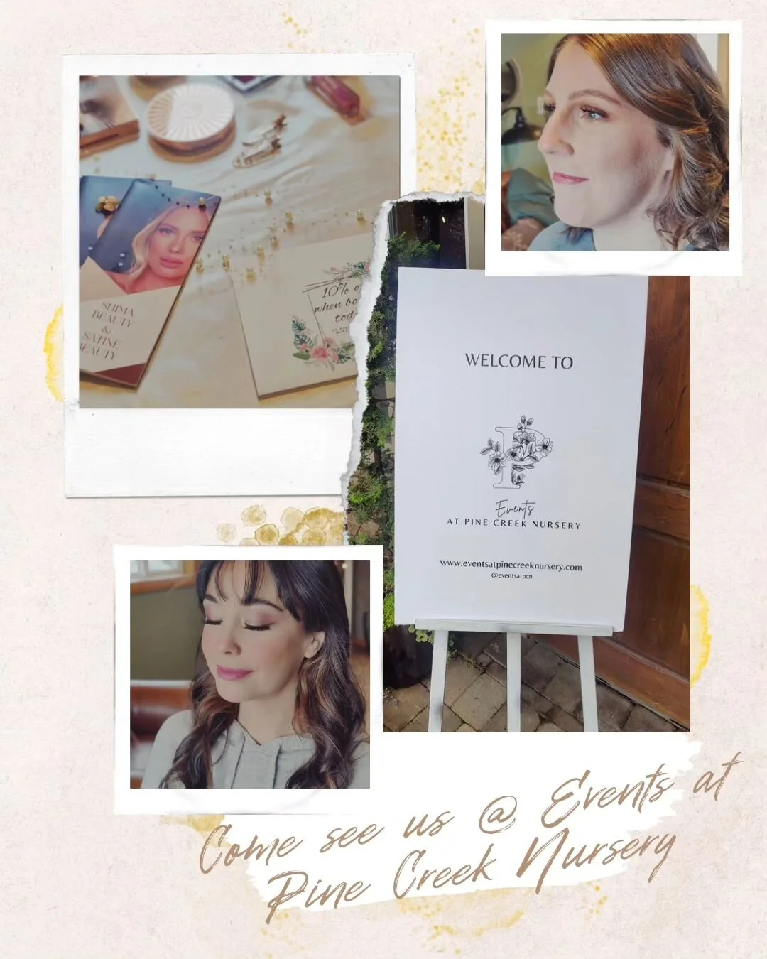 Attention all soon to be brides, wedding planners/consultants, or simply anyone helping plan a wedding in 2024! 💕💕

Come down and see some AMAZING wedding vendors this Sunday the 7th at Pine Creek Nursery from 12pm-3pm @eventsatpcn. 

I'll be there