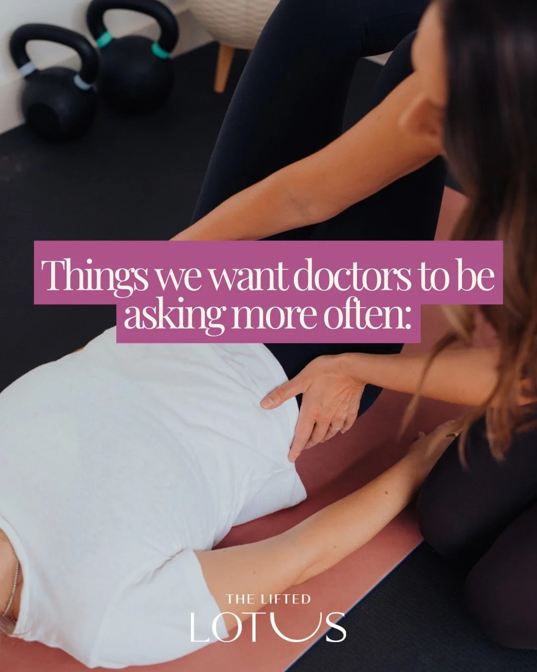 You deserve more than a 10-minute checkup + a green light🚦

If something feels off, it&rsquo;s worth paying attention to 💗

#pelvicfloortherapy #postpartum #postpartumrecovery