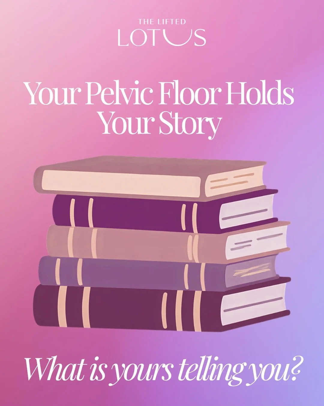 Your body remembers everything:

Pregnancy. Stress. Injury. The moments you pushed through. The ones you didn&rsquo;t have space to process.

And over time, it starts to speak&hellip; sometimes quietly, sometimes not.

Discomfort, tension, disconnect