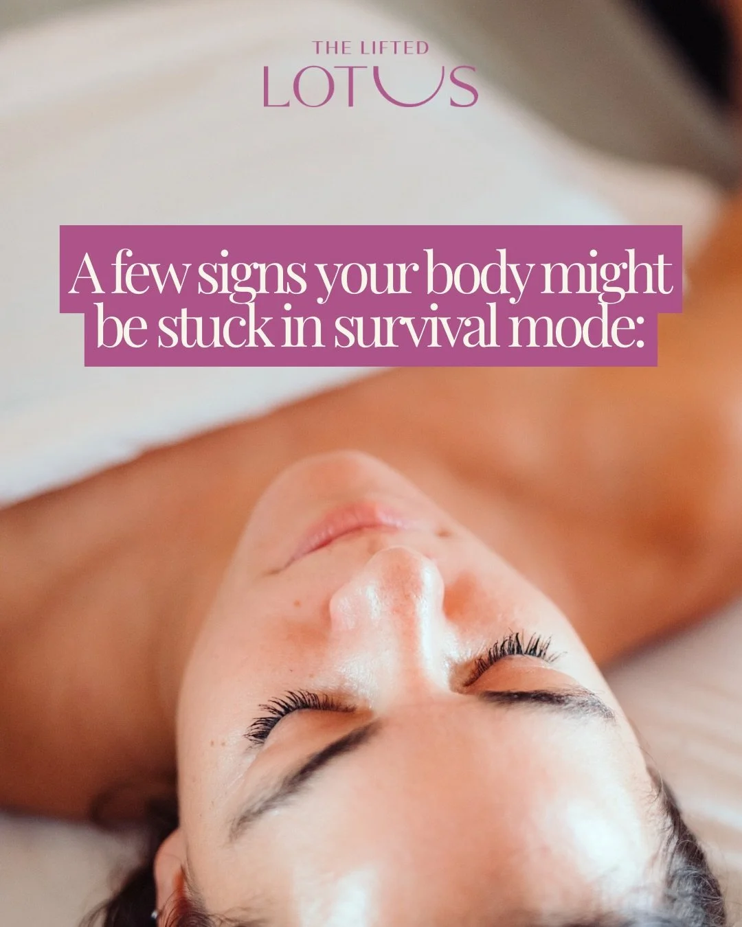 Massage at The Lifted Lotus is designed to help you slow down, release stored stress, regulate your nervous system, and reconnect with your body😌

Benefits can include:
&bull; less tension + tightness
&bull; improved circulation
&bull; nervous syste