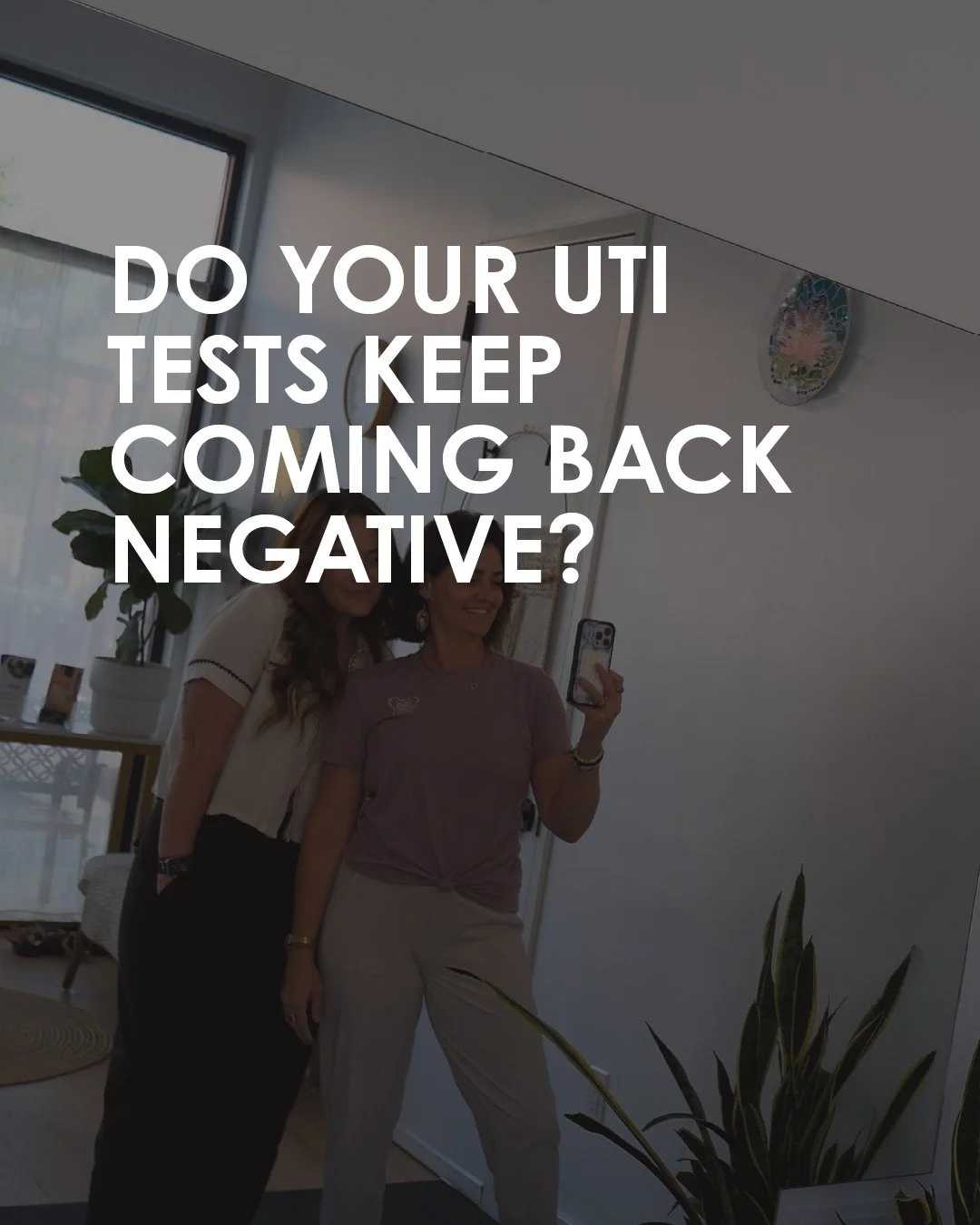 By the third or fourth negative culture, most women stop calling. They've already been handed antibiotics they didn't need, told to drink more water, and asked whether they're under a lot of stress lately.

A negative culture is useful information, n