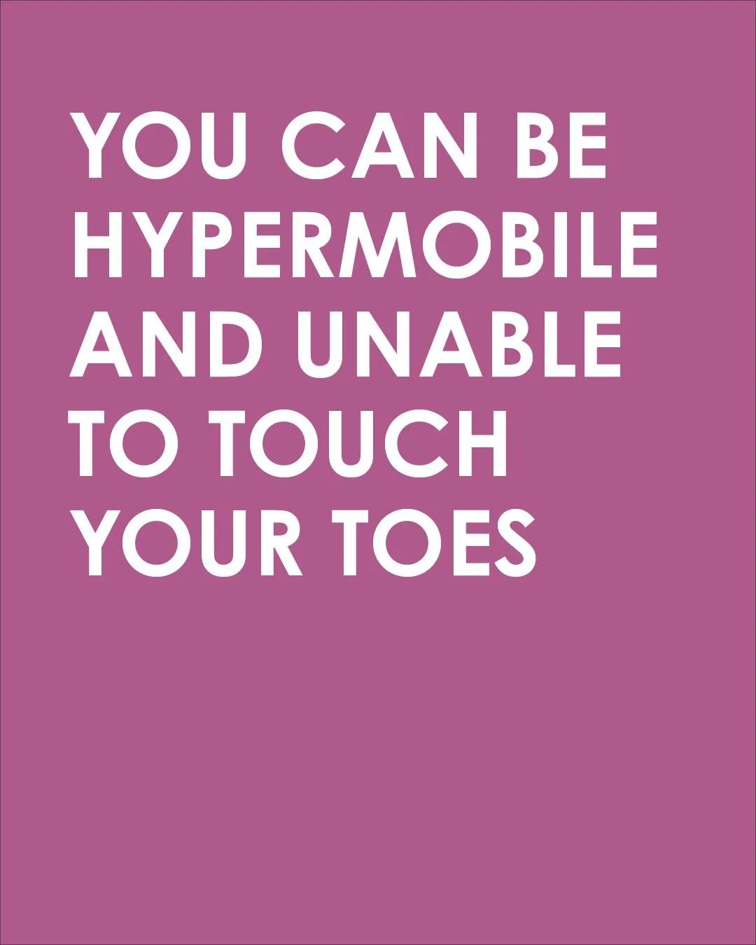 Plenty of people find out they're hypermobile in their thirties, after being told their whole lives that they were just bendy, or even not very flexible, depending on which joints anyone happened to check.

Flexibility describes muscle length. Hyperm