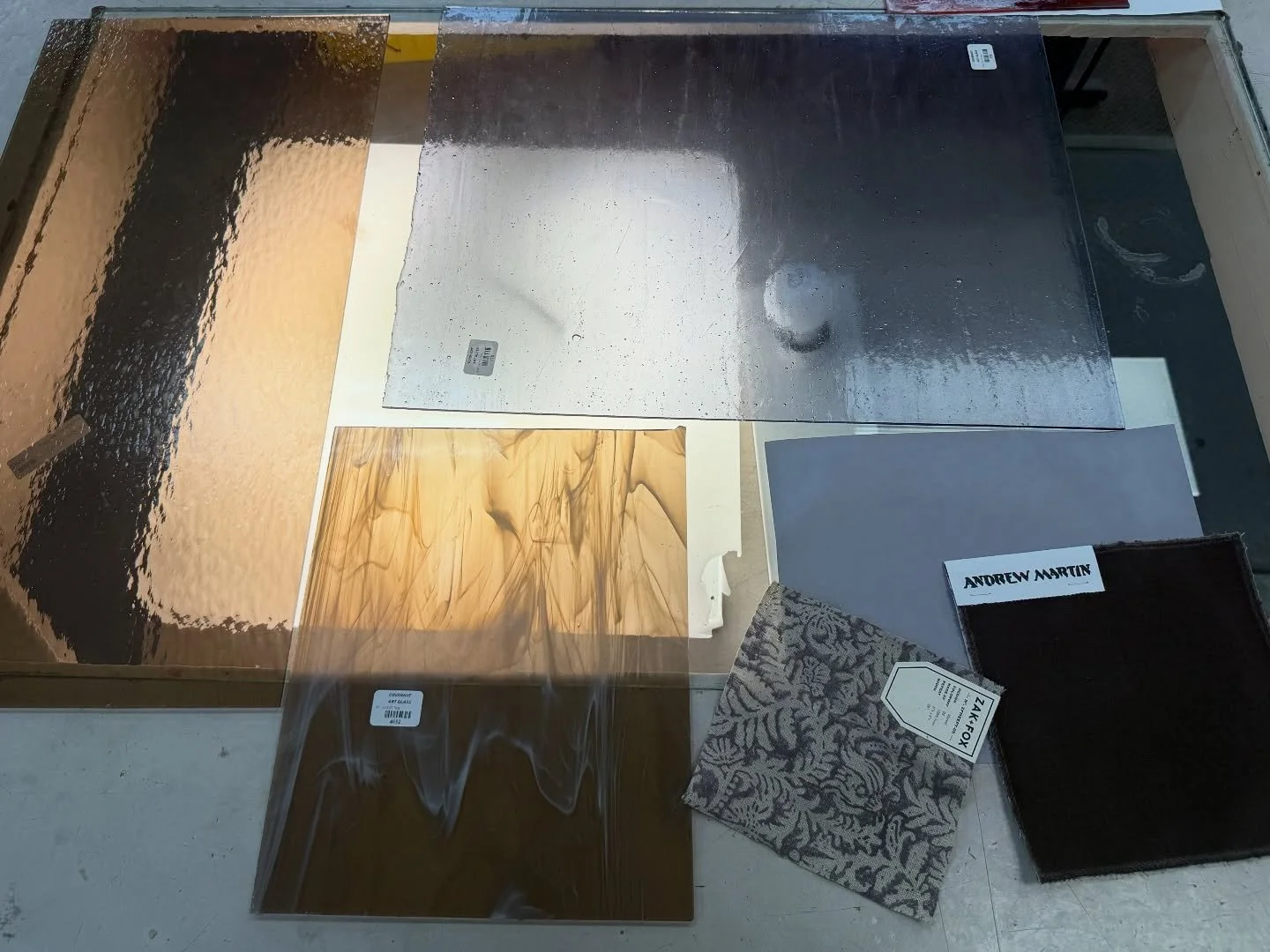 Up to more art glass shenanigans. This time for a projects front door.