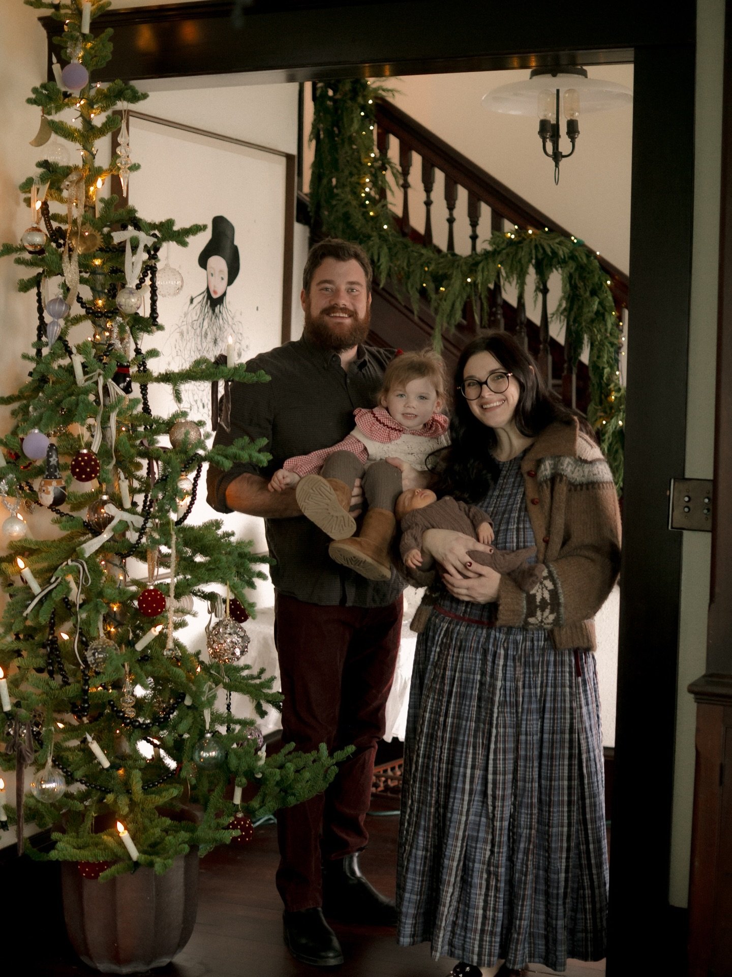 Christmas came early this year as we welcomed our December Baby - Rowan Gerald Solberg. 🎄 

 We&rsquo;ve been busy soaking in the sweetness of this season and what a blessing it is to have this crazy &amp; chaotic household right now. Swipe to the e