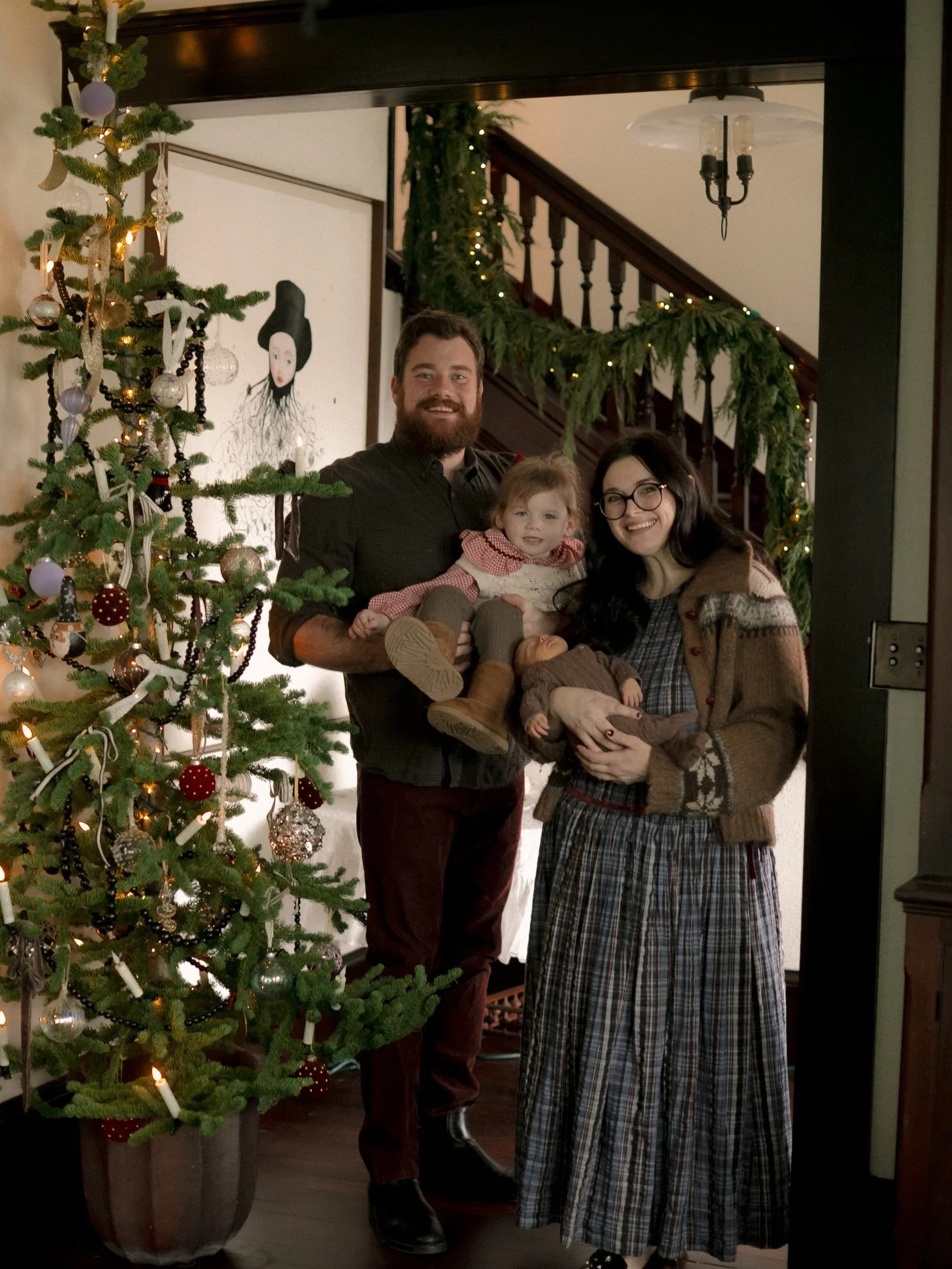 Christmas came early this year as we welcomed our December Baby - Rowan Gerald Solberg. 🎄 

 We&rsquo;ve been busy soaking in the sweetness of this season and what a blessing it is to have this crazy &amp; chaotic household right now. Swipe to the e