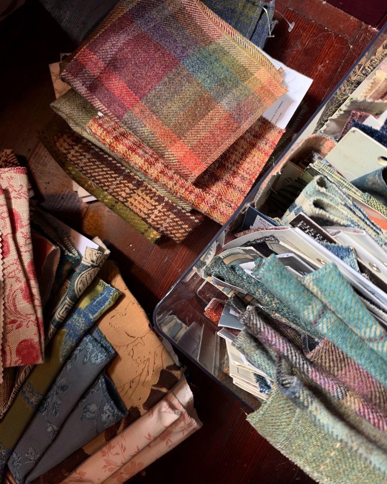 Knee-deep in the fun part of design&mdash;layers of pattern, unexpected color combinations, and all the little details that make a space feel collected. Love when clients aren&rsquo;t afraid to have a little fun. This one&rsquo;s going to be good!

#