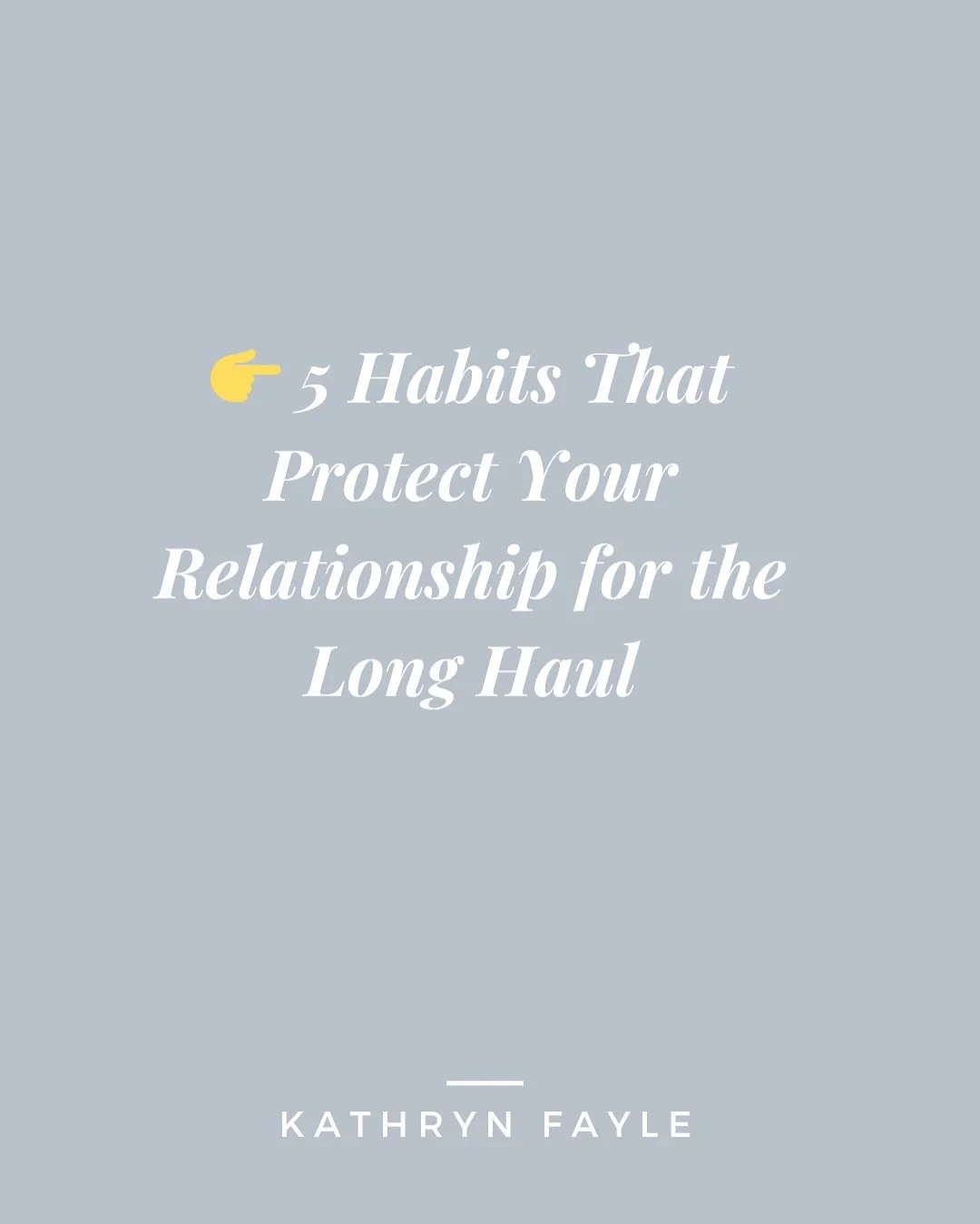 💍 After 18 years of marriage, I&rsquo;ve learned that protecting your relationship isn&rsquo;t about big trips or expensive dinners. It&rsquo;s about the small habits you build every day. 

Habits like pausing to really listen&hellip; sending a quic