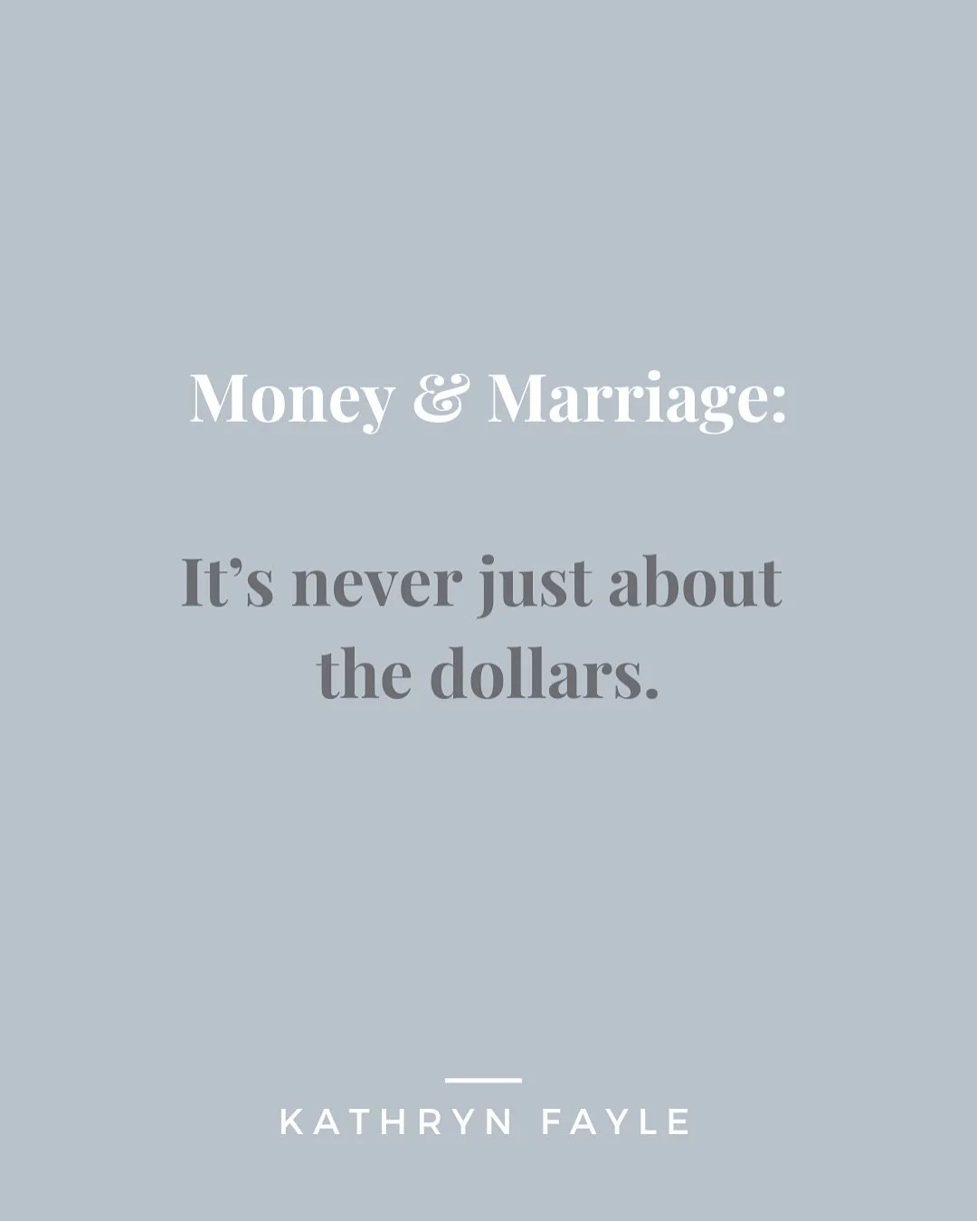 Money conversations aren’t really about the money — they’re about meaning. One person’s “security” might be another person’s “freedom.”
When you slow down and listen to what it represents, the ar