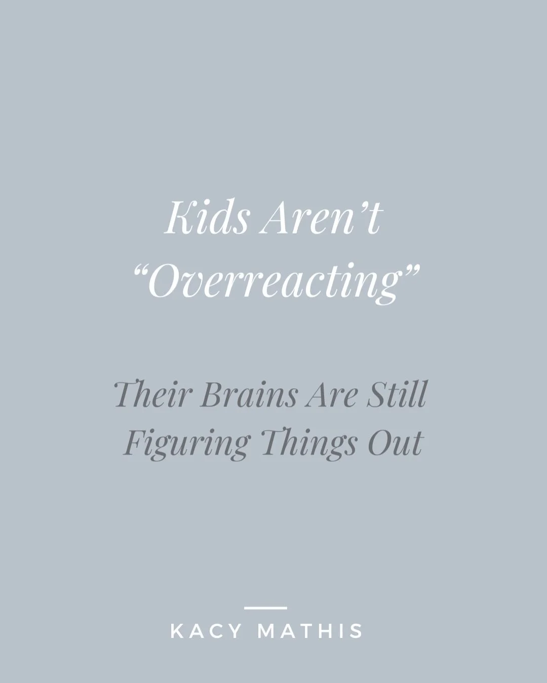 When trauma happens during childhood or adolescence, it impacts development, not just memory.

Big behaviors aren&rsquo;t bad behavior, they&rsquo;re communication from a nervous system still learning how to feel safe.

Understanding this changes eve