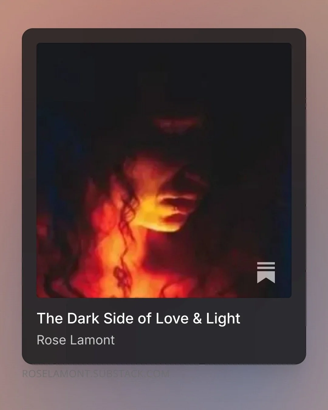 The Dark Side of Love & Light - Part 1 