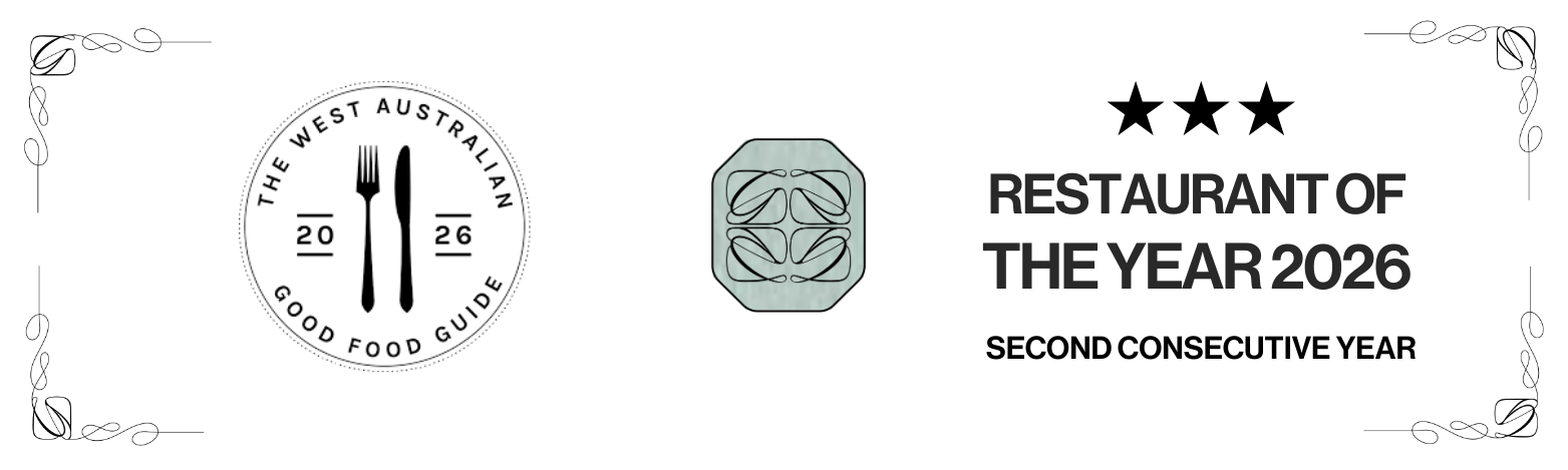 Restaurant of the Year 2026 WA Good Food Guide - Best Restaurant