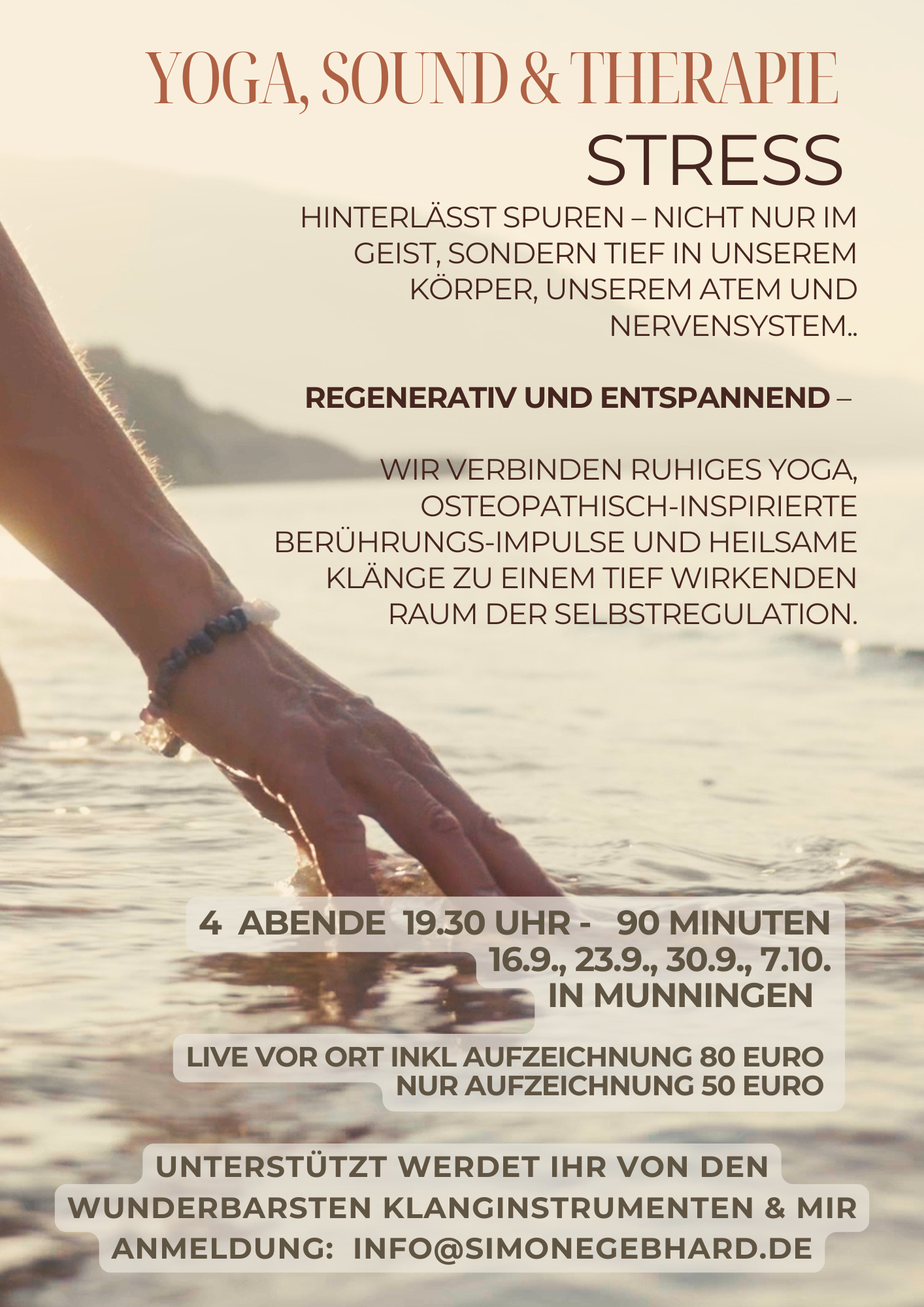Yoga, Sound & Therapie - STRESS