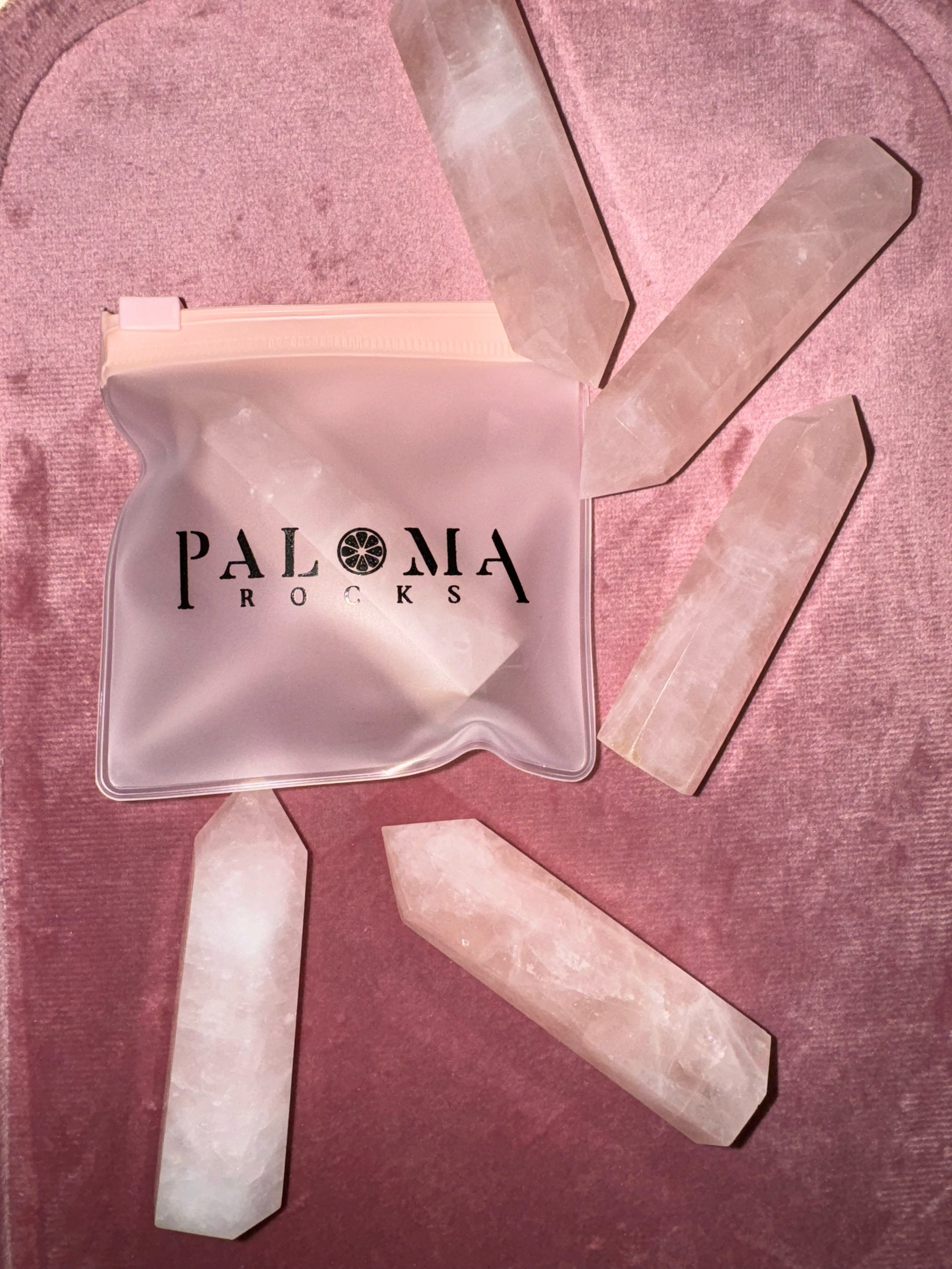 Home Edit: Small Rose Quartz Pillar