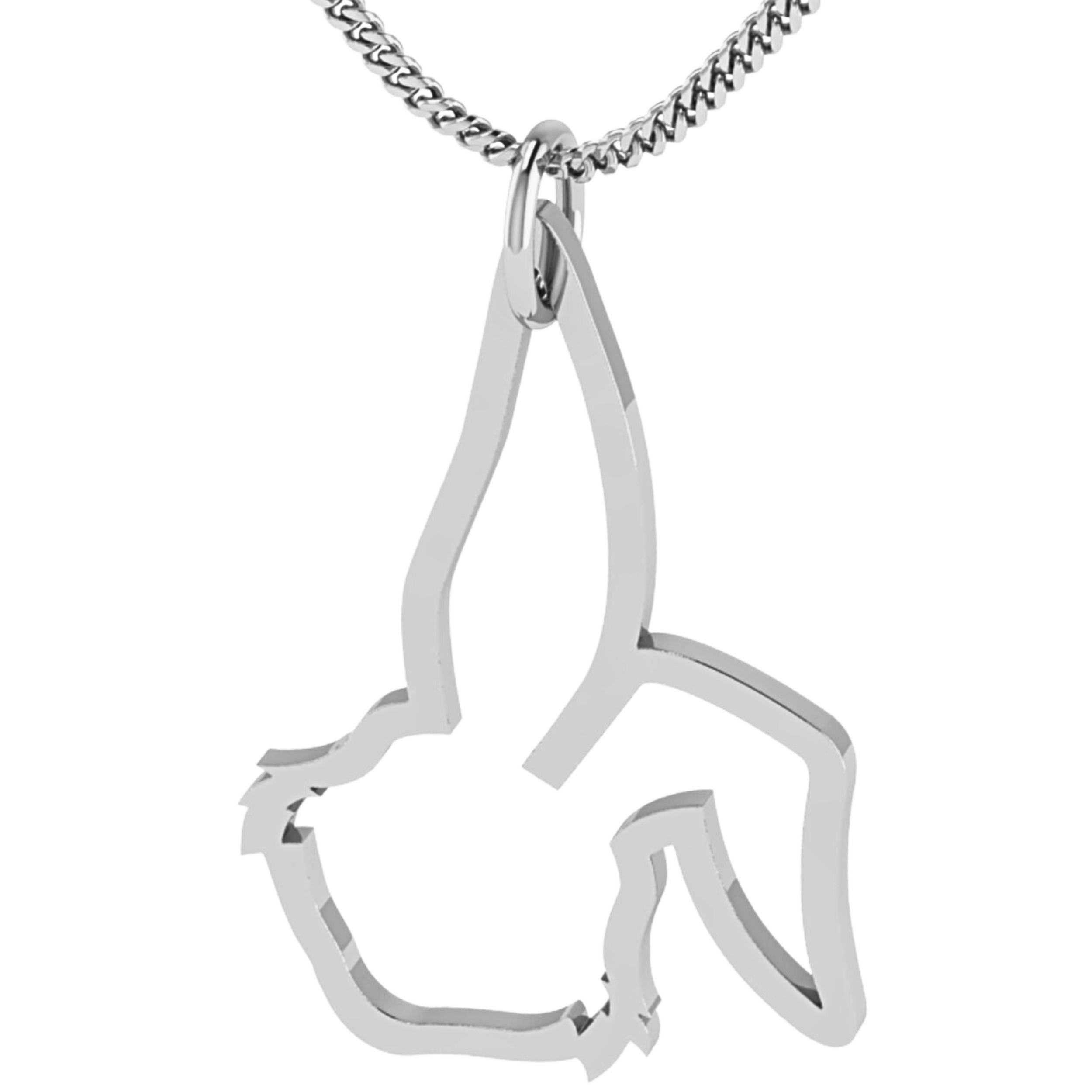 925 Silver FLUF Logo Pendant