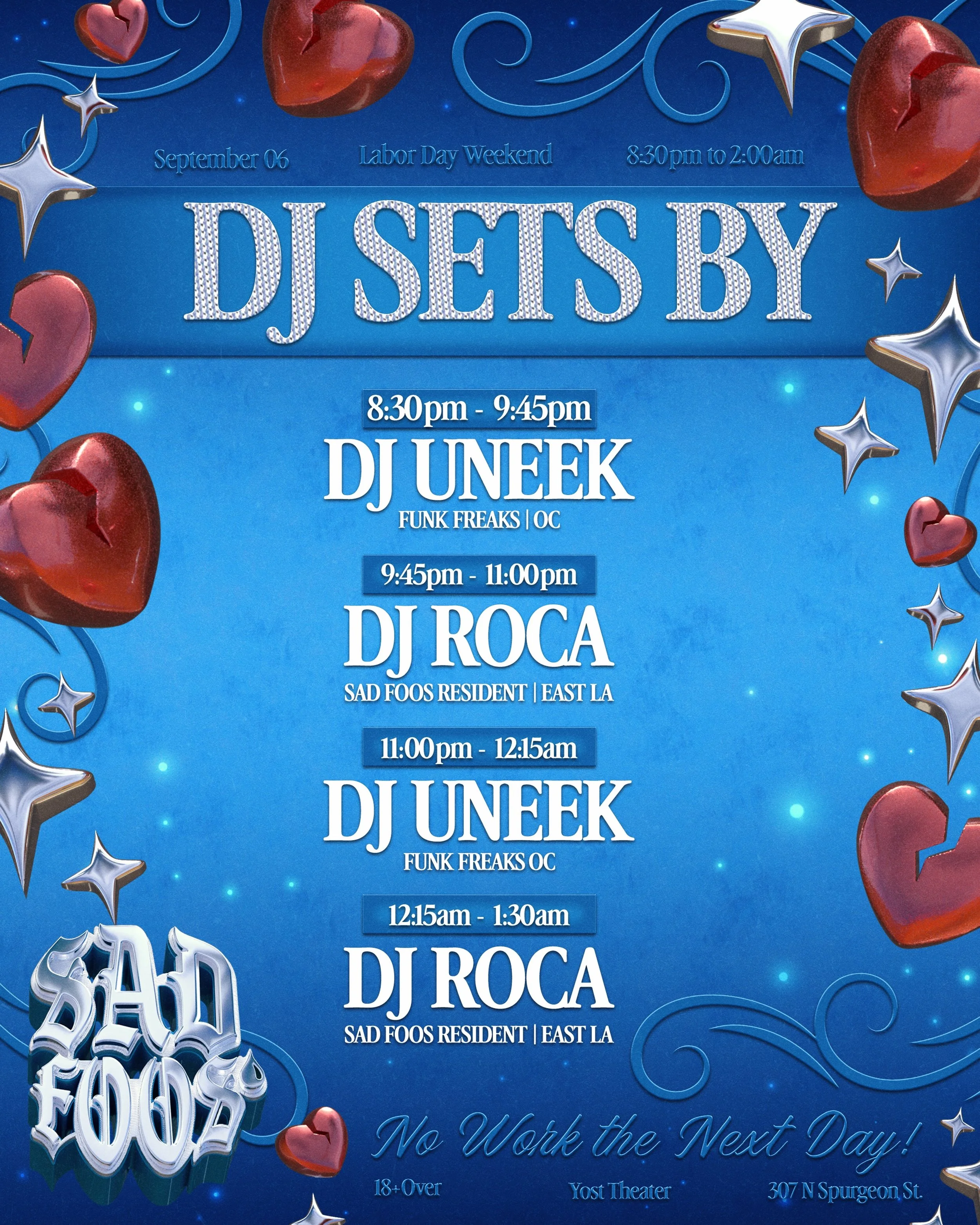 We got @djrocaone from east Los and @dj_uneek_one_funkfreaks from FunkFreaks OC ready to get on the mix! 🎶 TIX LINK IN OUR BIO 🎟️