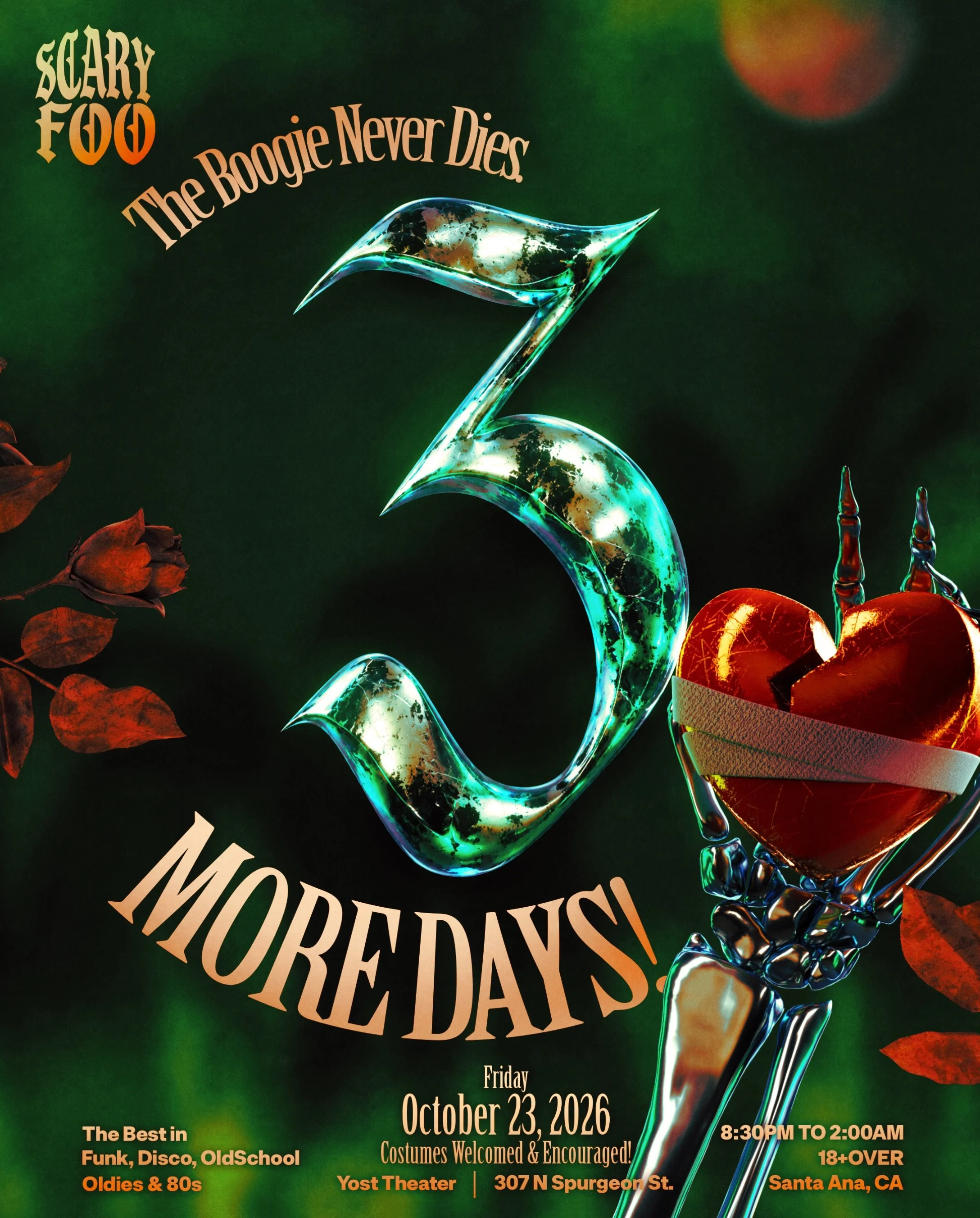 She&rsquo;s a very freaky girl 👻👻👻 The days are getting closer and our anxiety is rising like crazy! We&rsquo;re so excited to see you all on the dance floor Friday 🎃👻