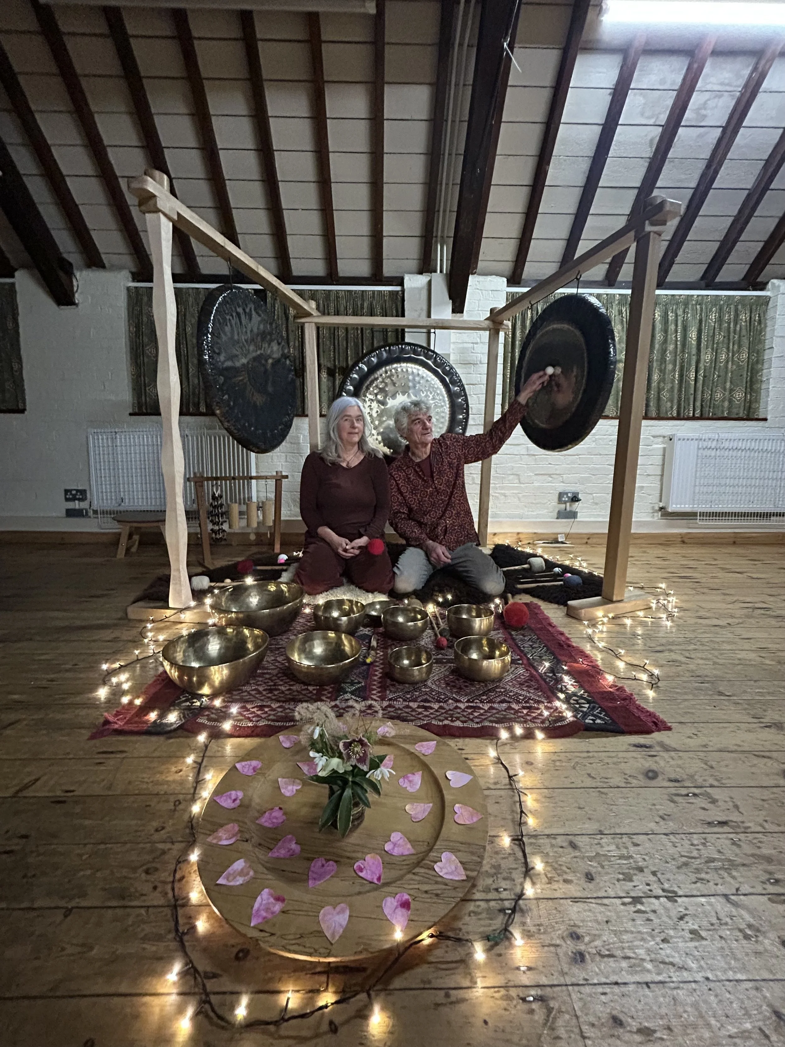 Soundbath at Chawton Village Hall, Chawton, GU34 1SB. 