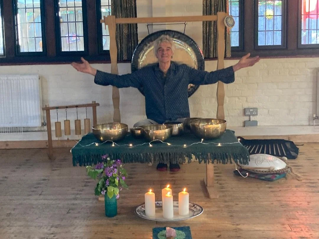 Soundbath at Chawton Village Hall, Chawton, GU34 1SB. 