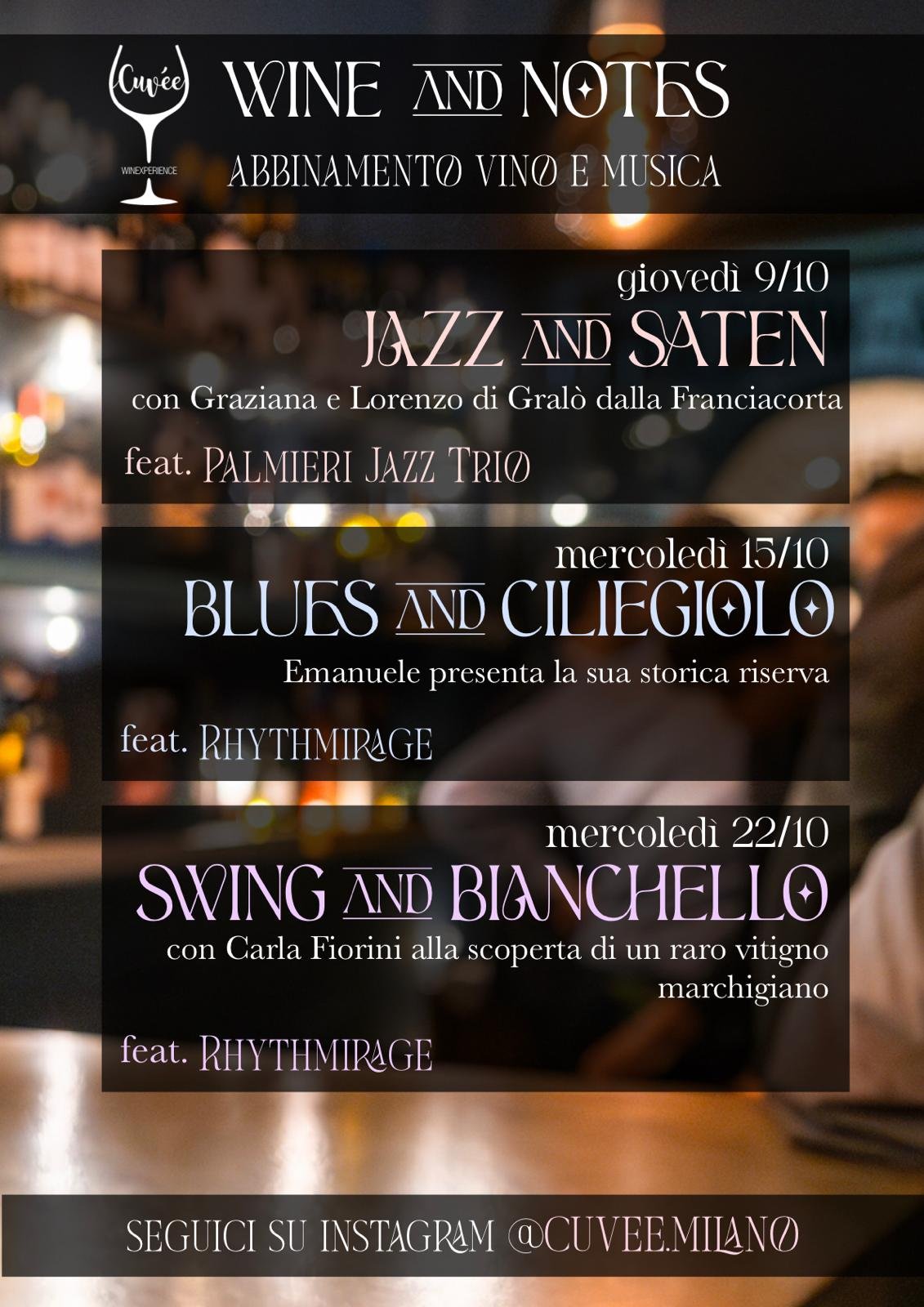 Blues & Ciliegiolo feat. Rascioni e Cecconello e Rhythmirage