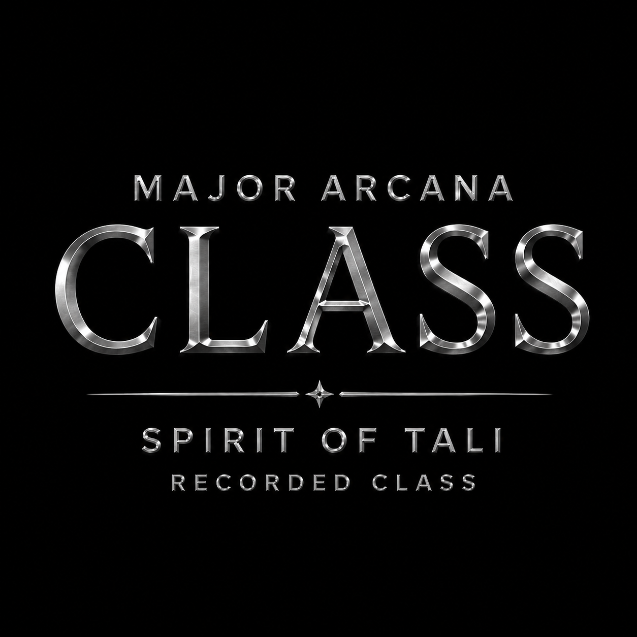 RECORDED CLASS: MAJOR ARCANAS