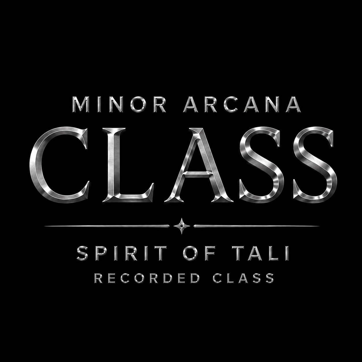 RECORDED TAROT CLASS: MINOR ARCANA