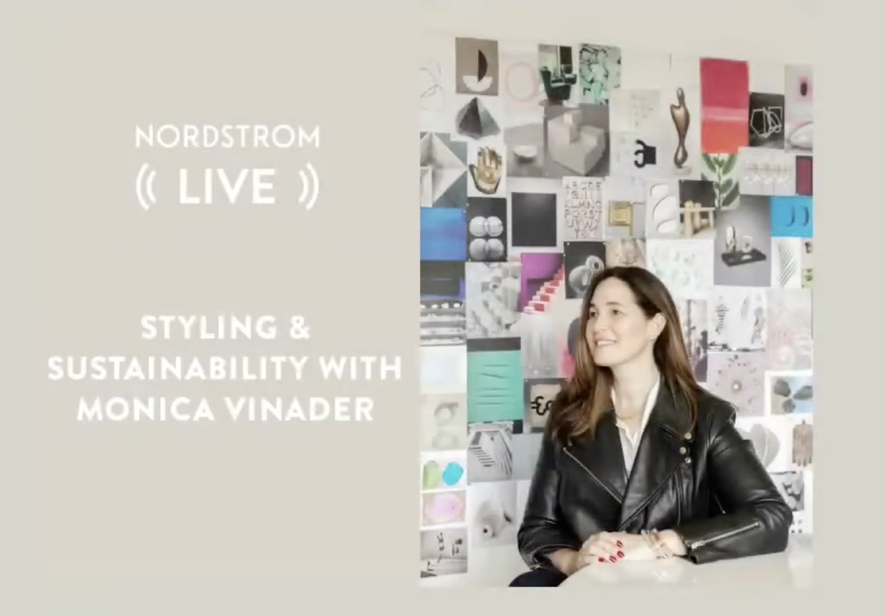 Nordstrom LIVE, Sustainability with Monica Vinader