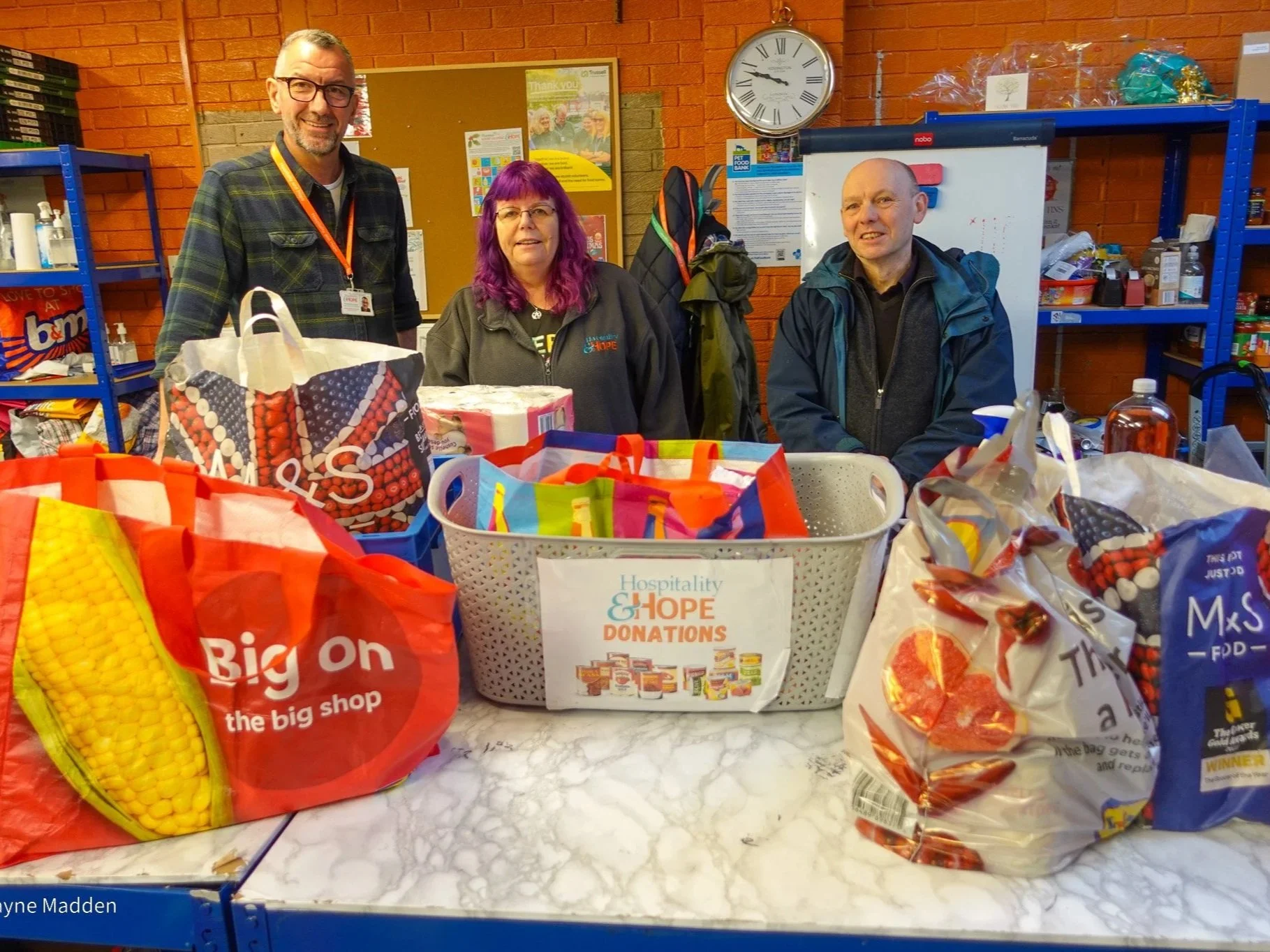 Donations to Hospitality & Hope