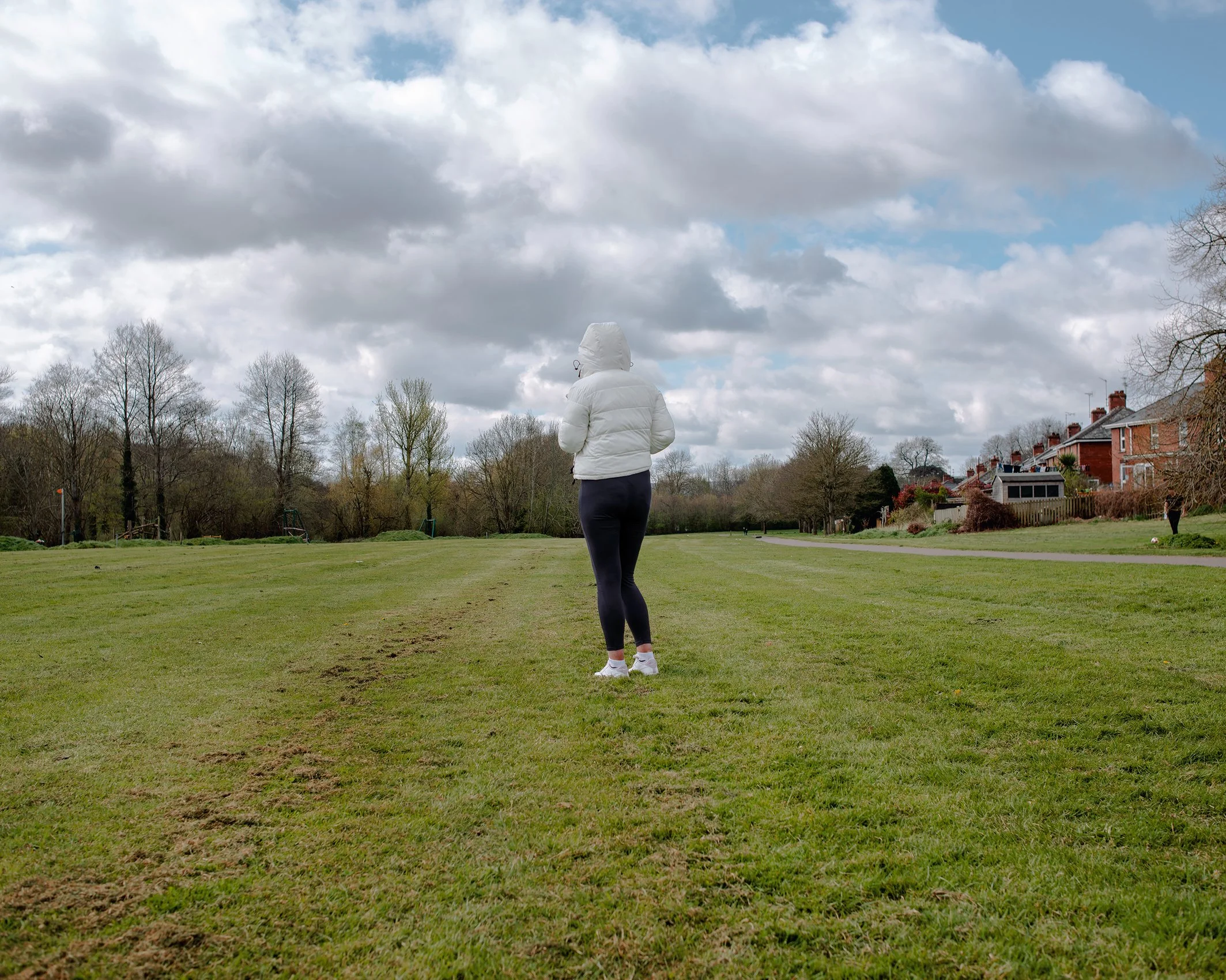 Girl, Playing Fields