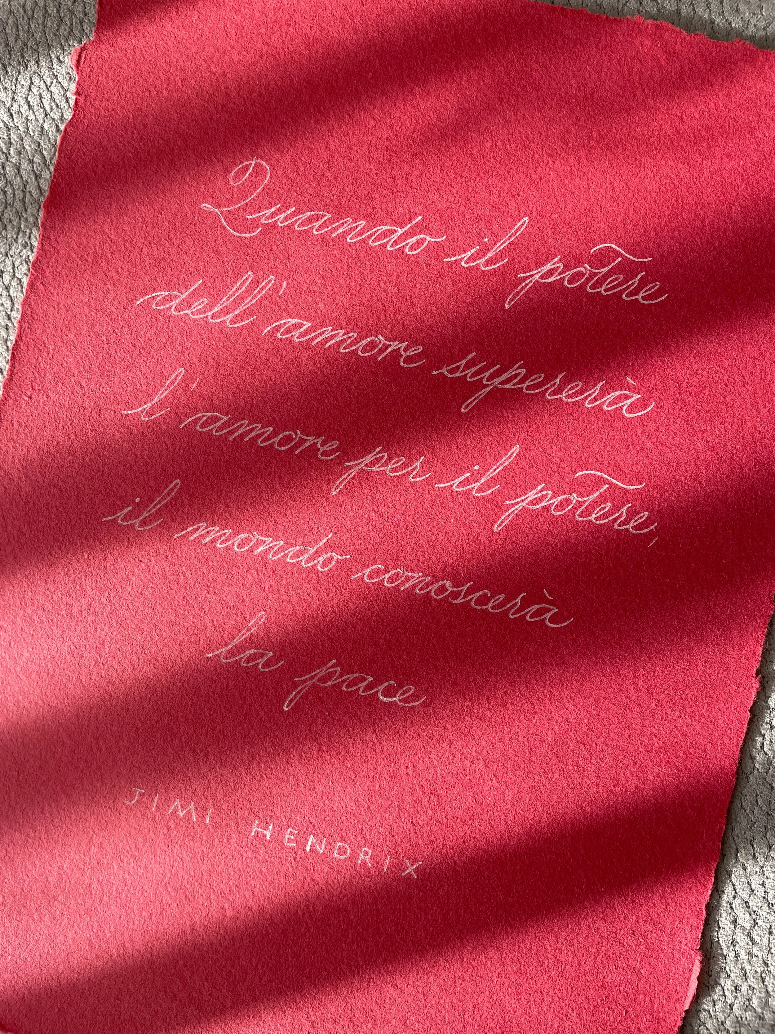 american cursive calligraphy style