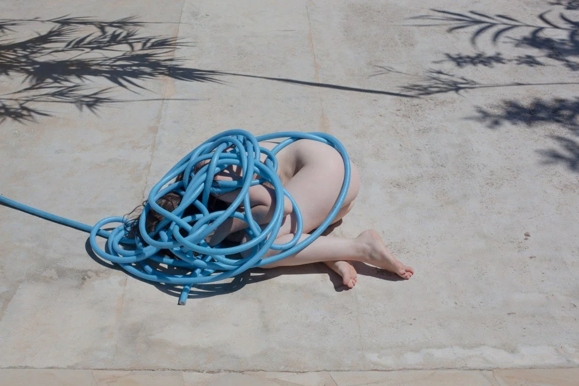 Polly Penrose, Blue Hose, 2015