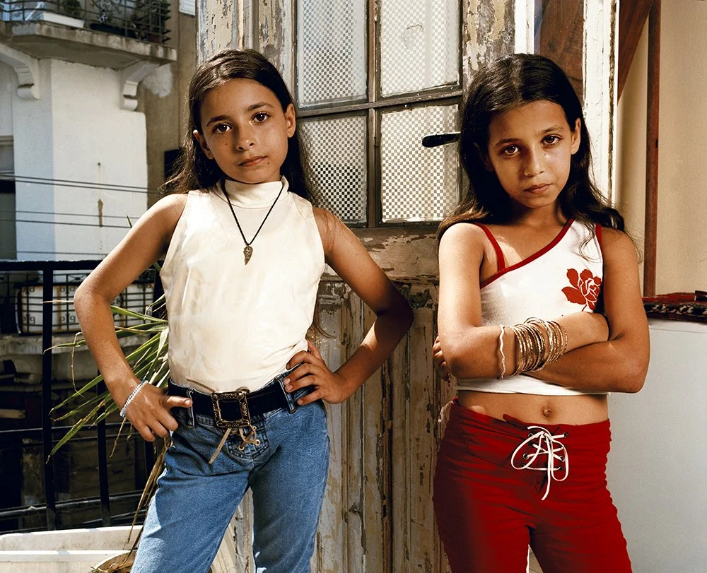 Gillian Laub Haya and Hannan, Jaffa, Isreal, July 2002 Chromogenic prints 20 x 24"    Edition of 8 30 x 40"    Edition of 5 40 x 50"    Edition of 3