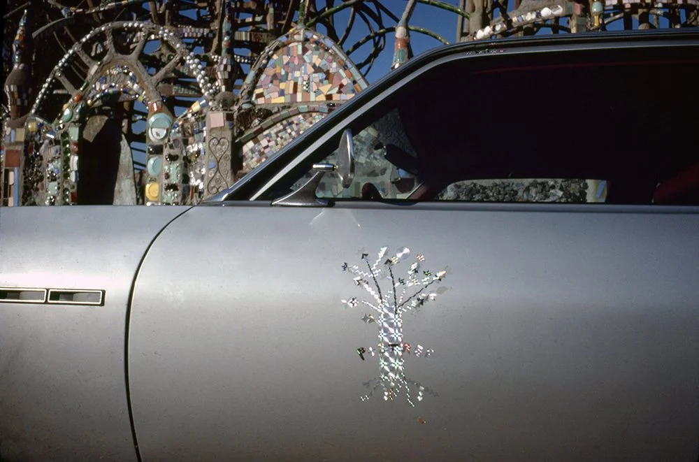 The Family Acid Watts Towers and the Poetree, January 1977 Archival pigment ink prints 20 x 24"    Edition of 8