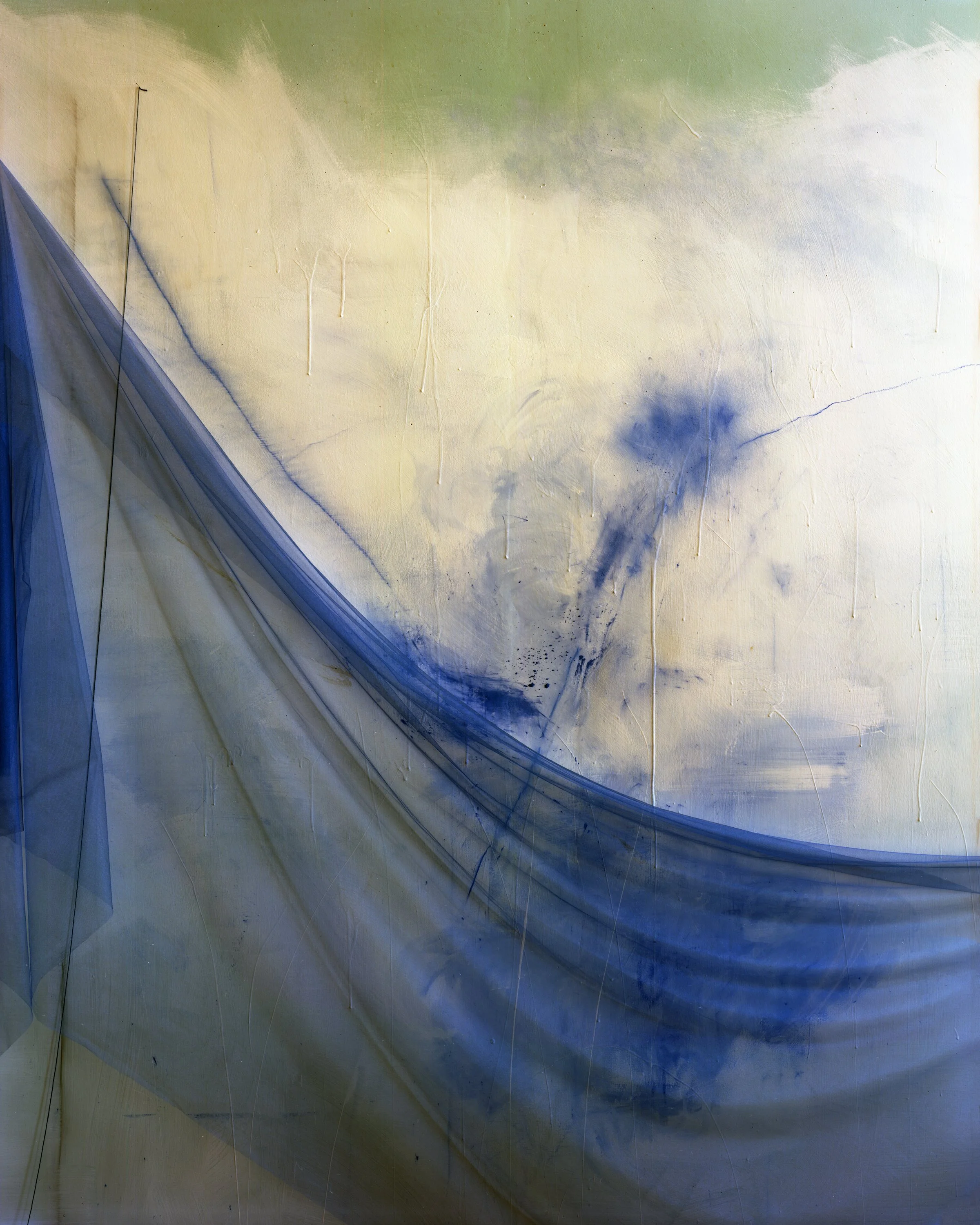 Lauren Semivan, Blue Smear, 2023