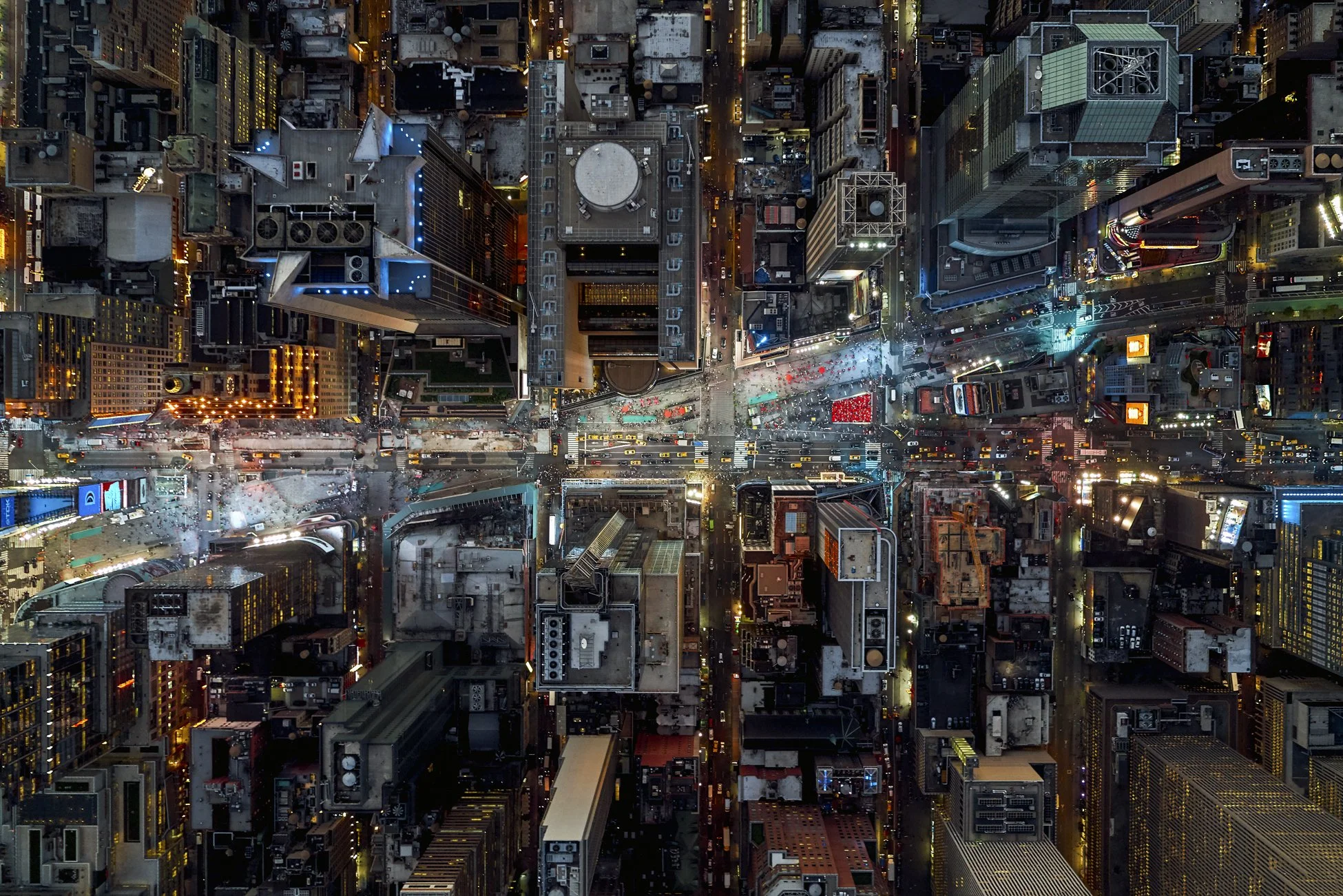 Jeffrey Milstein, Times Square, 2021